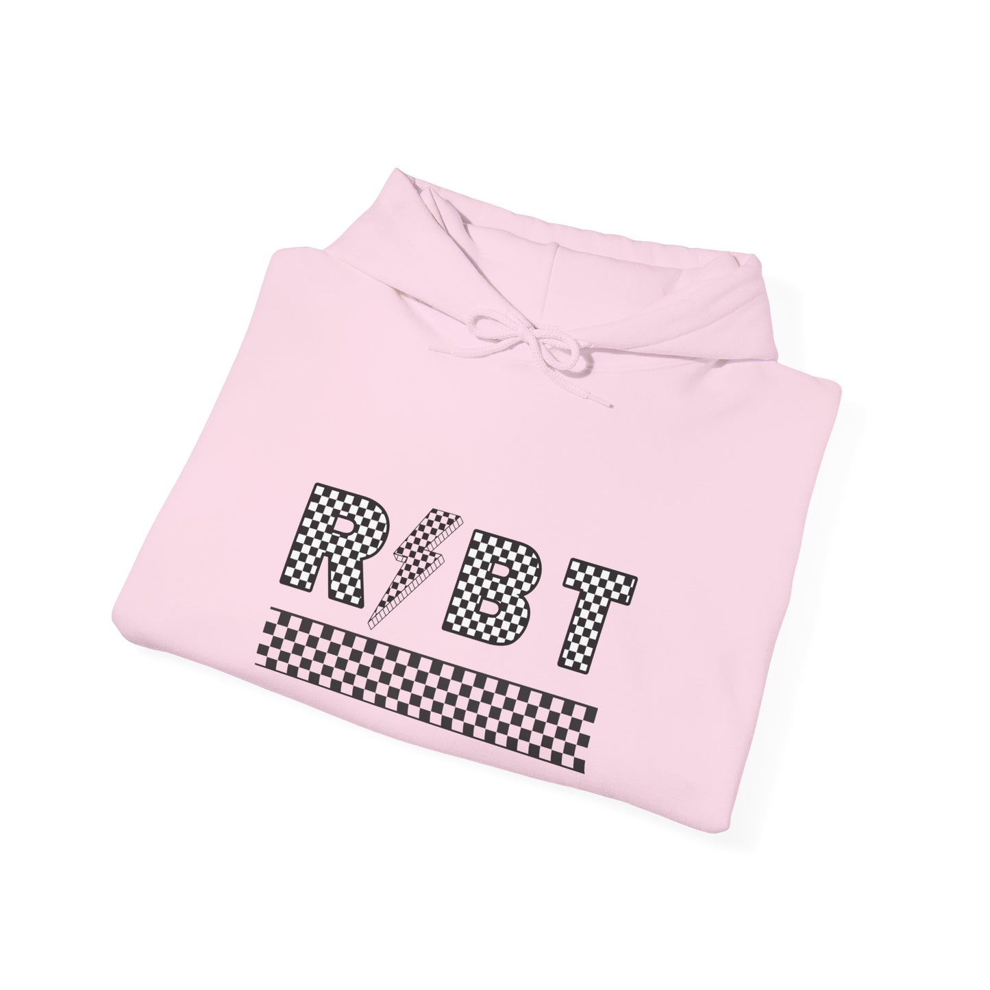 RBT Lightening Bolt Checkered Hooded Sweatshirt