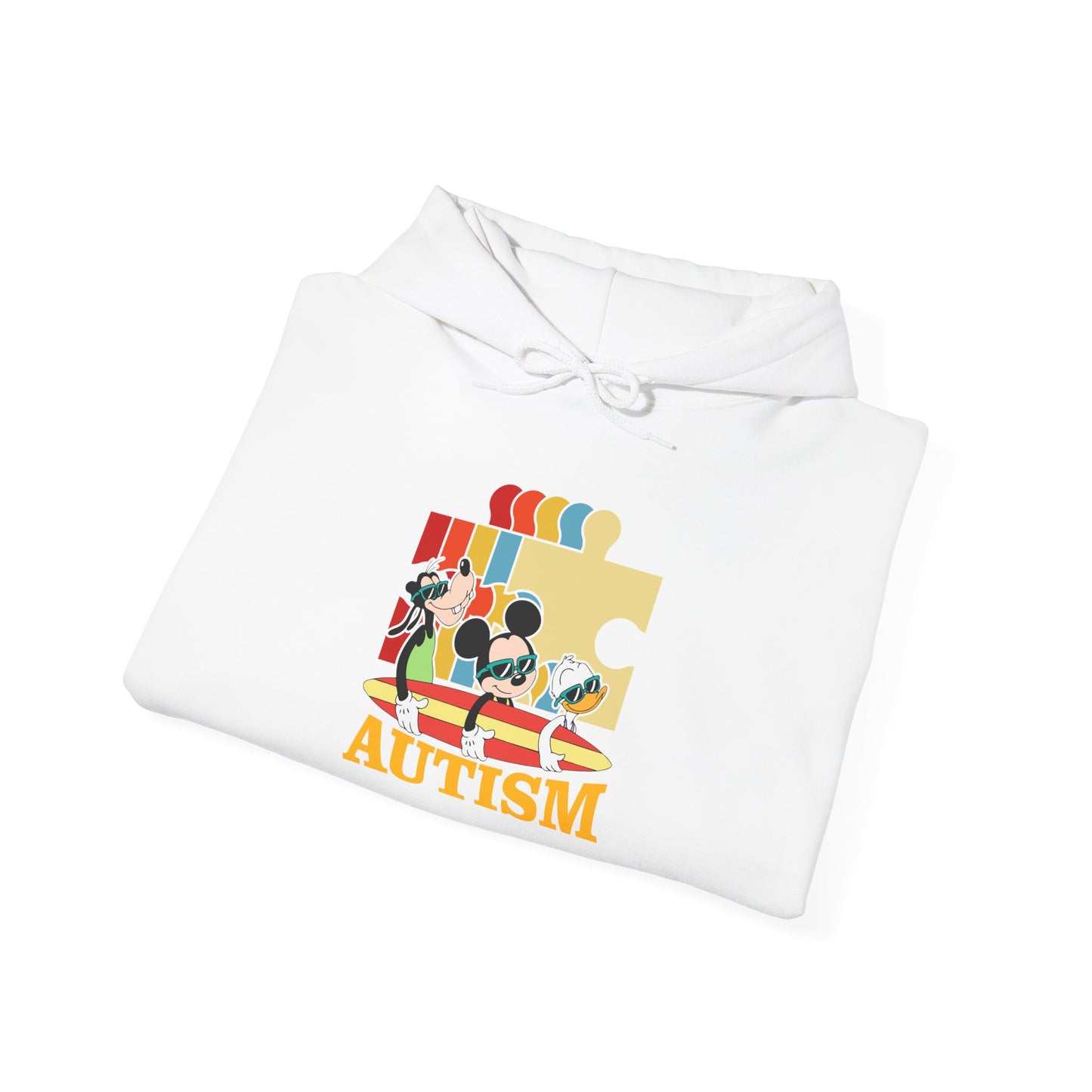 Autism Awareness Puzzle Hoodie — Colorful Support Design