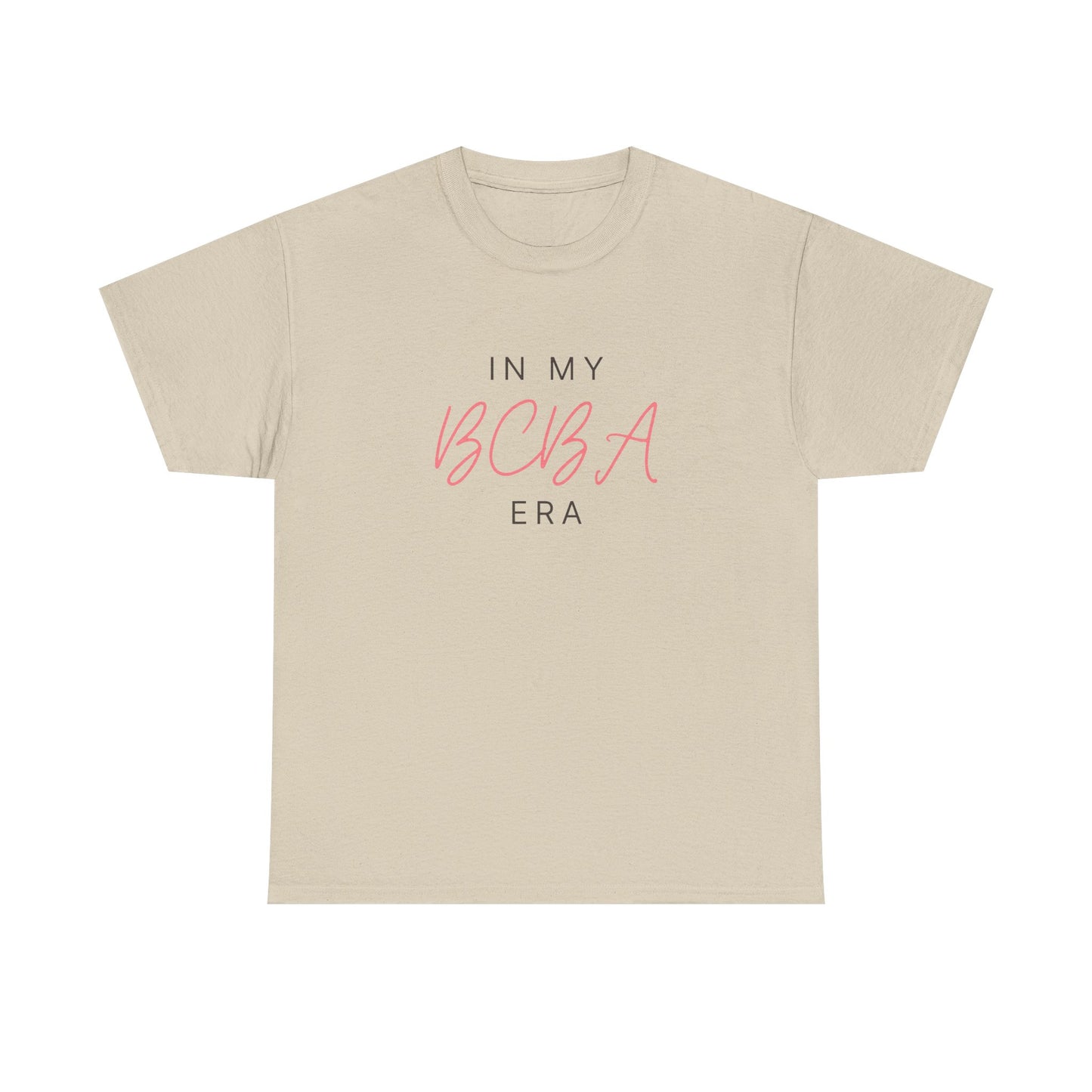 Unisex Heavy Cotton Tee - Inspirational 'In My BCBA Era' T-Shirt for Growth and Empowerment