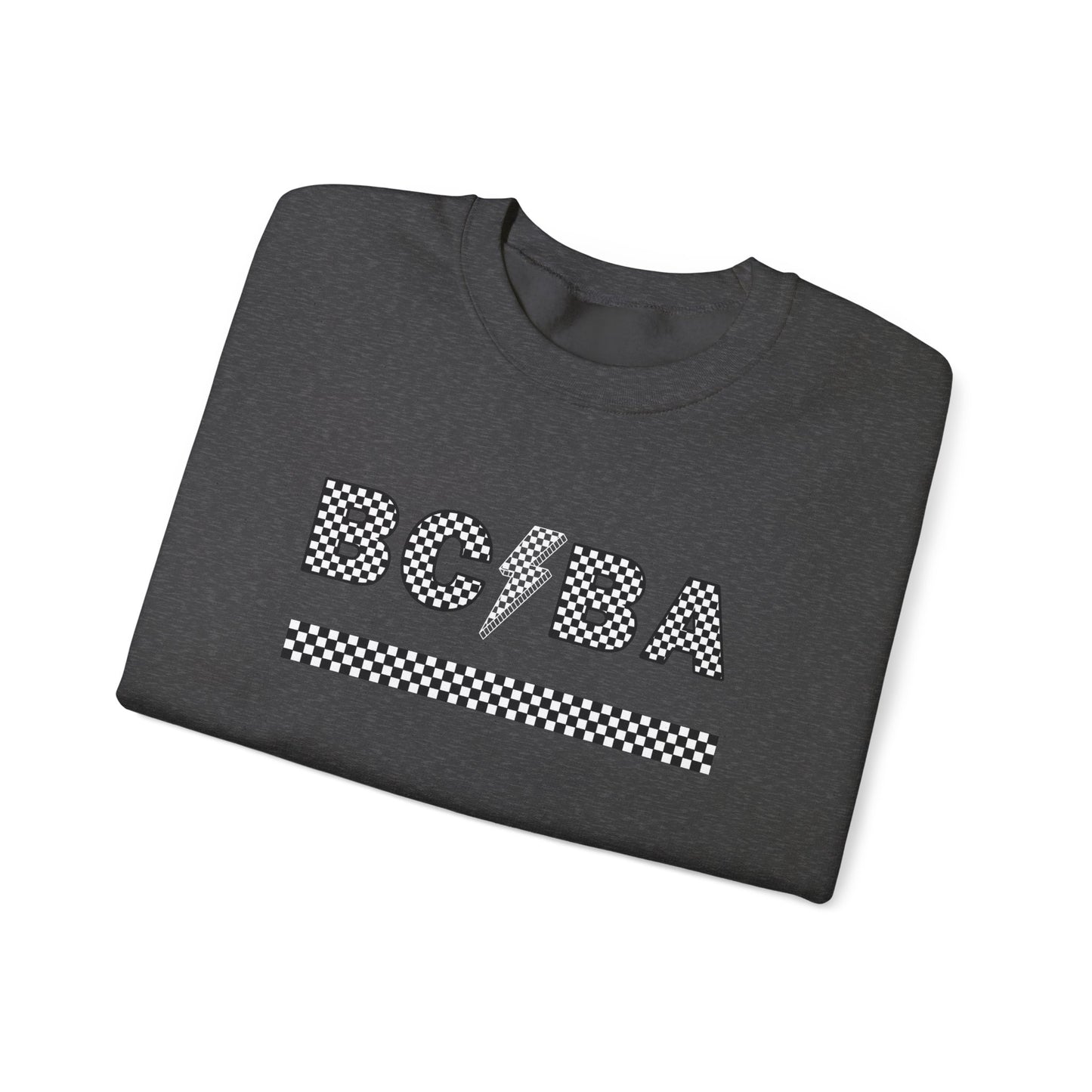 BCBA Lightening Checkerboard Crewneck Sweatshirt