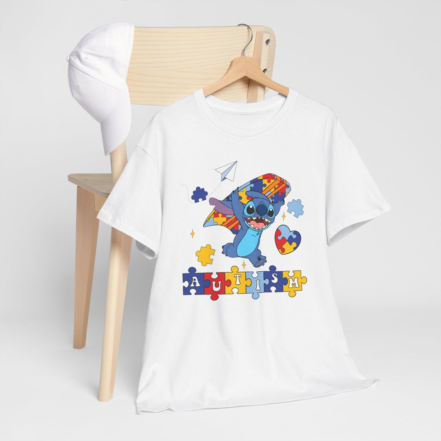 Autism Awareness Puzzle Heart Tee