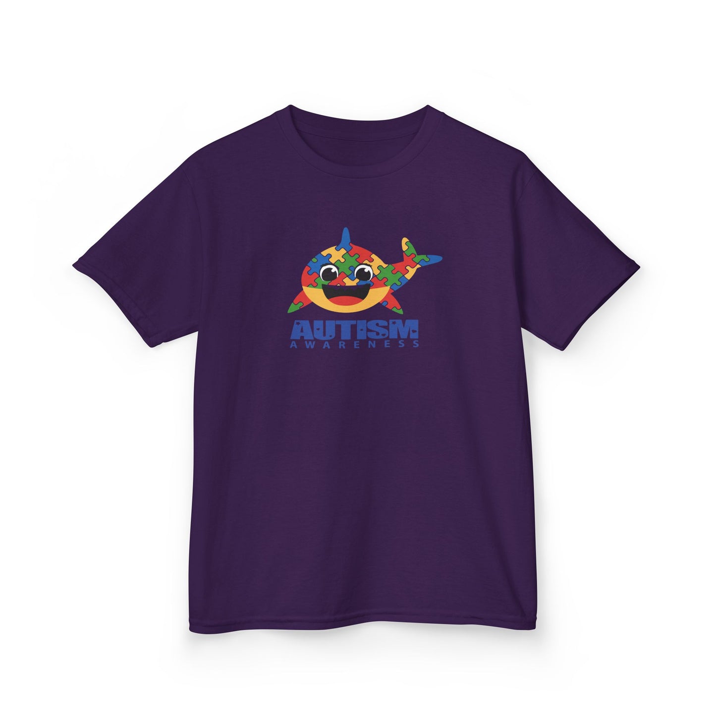 Kids Tee Baby Shark Autism Awareness Shirt