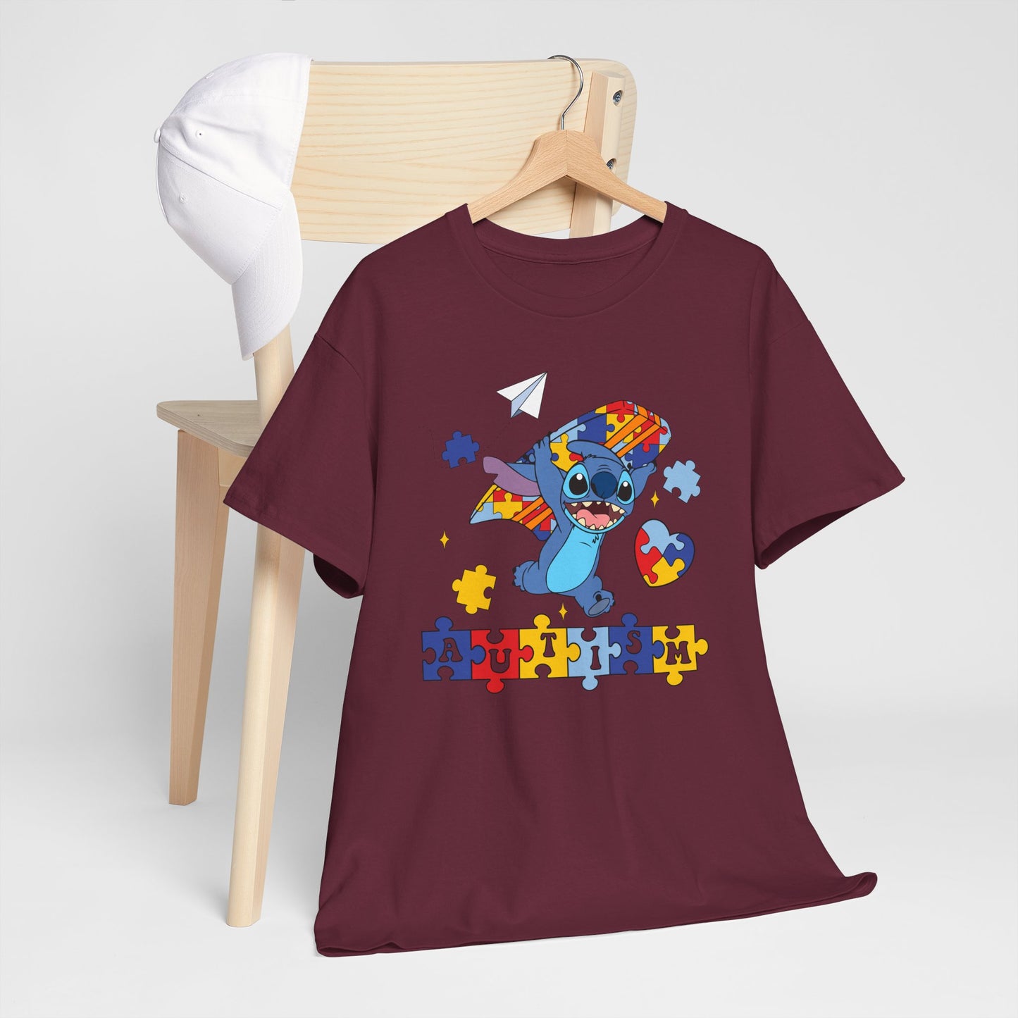 Autism Awareness Puzzle Heart Tee
