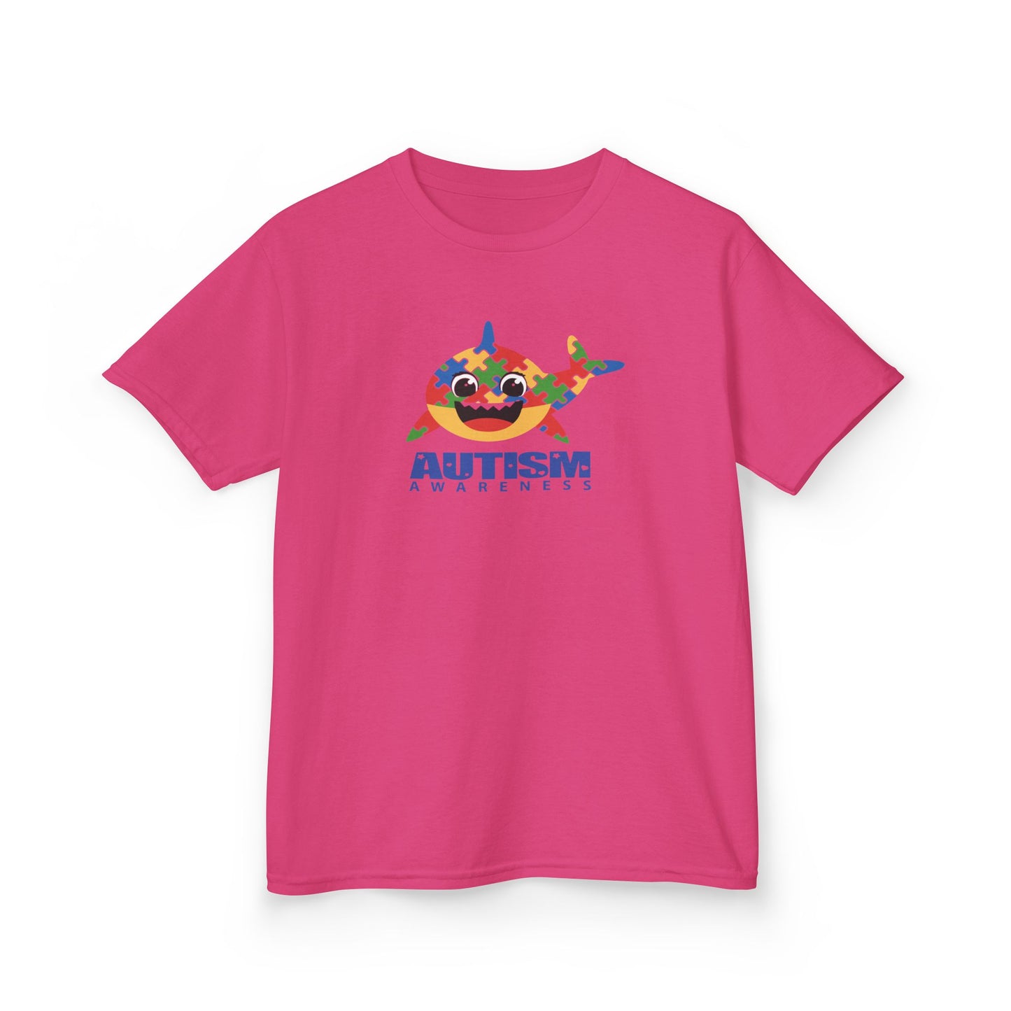 Kids Tee Baby Shark Autism Awareness Shirt