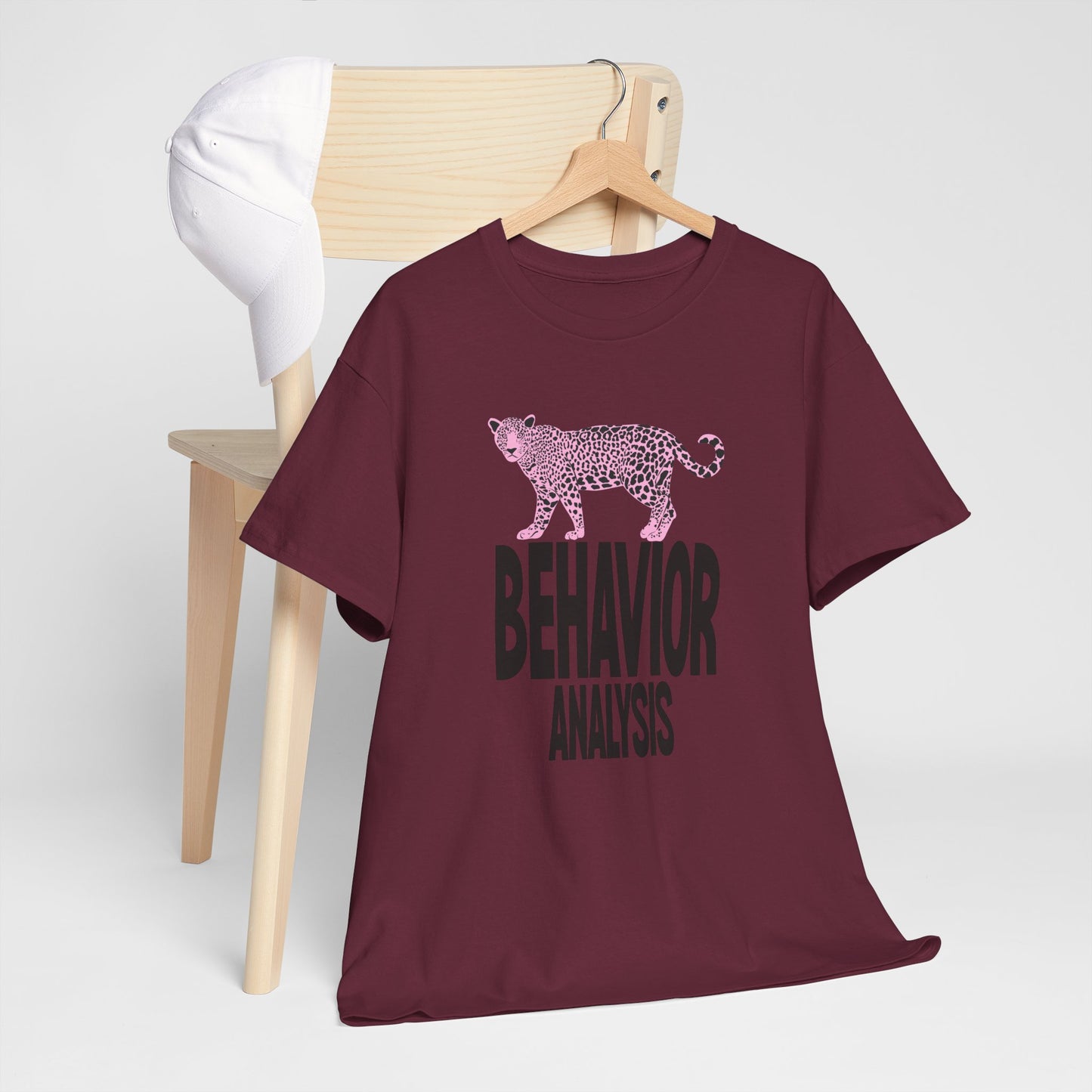 Behavior Analysis Unisex Heavy Cotton Tee - Creative Animal Print T-Shirt