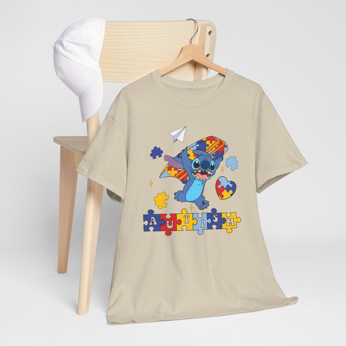 Autism Awareness Puzzle Heart Tee
