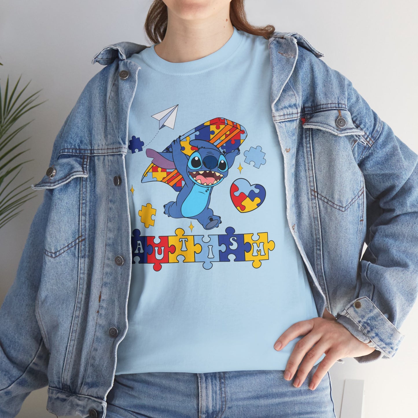 Autism Awareness Puzzle Heart Tee