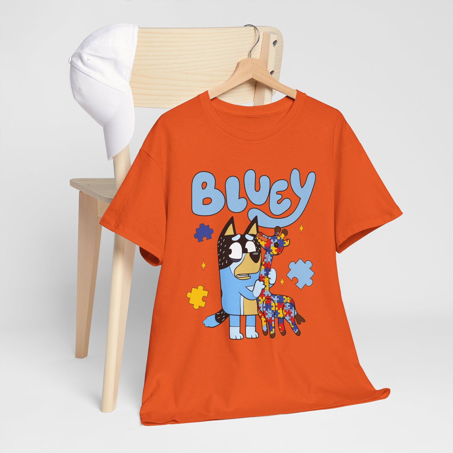 Bluey and Bingo Cartoon Dog T-Shirt — Cute Kids’ Blue Heeler Tee