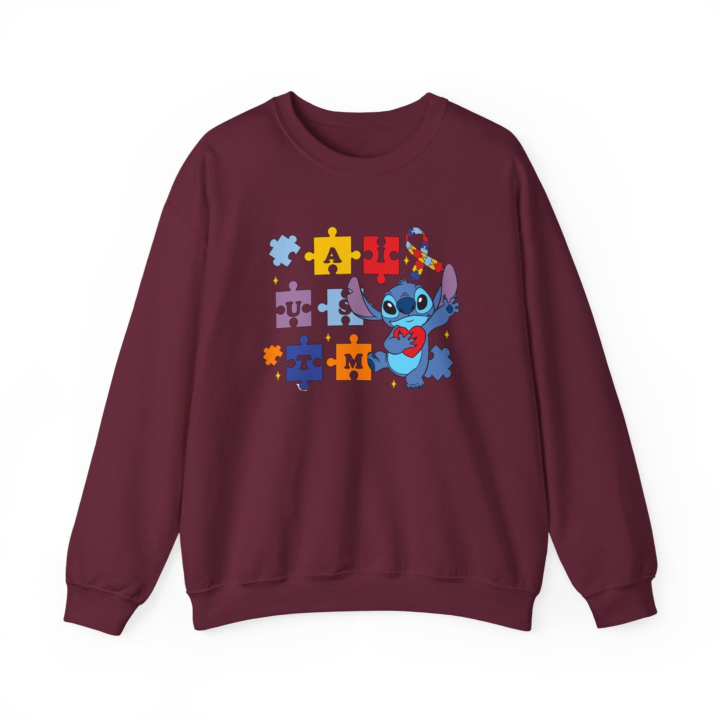 Autism Awareness Puzzle Heart Sweatshirt