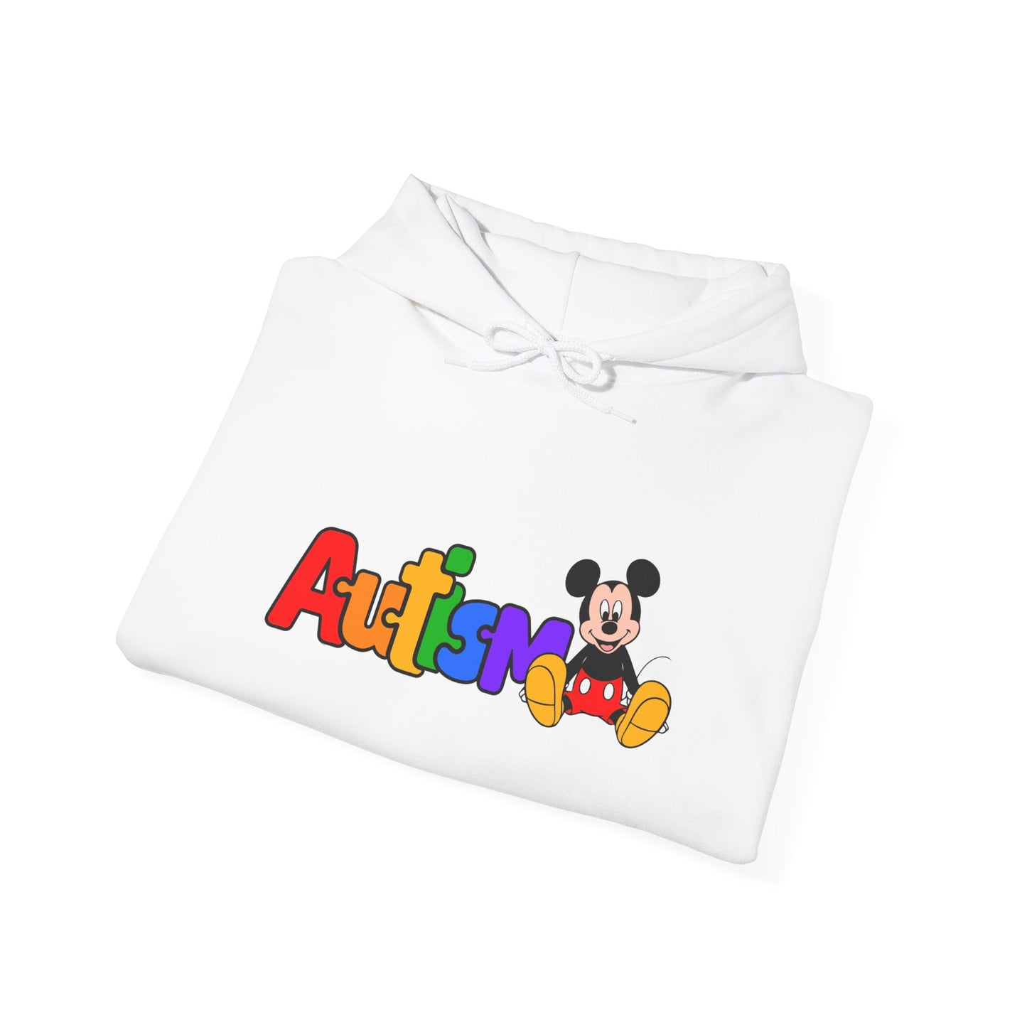 Autism Pride Hoodie — Colorful Puzzle Logo Sweatshirt