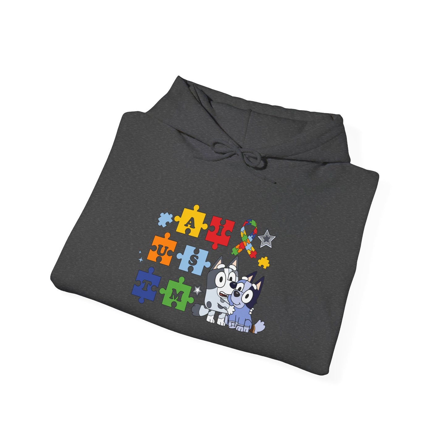 Autism Awareness Puzzle Paw Hoodie