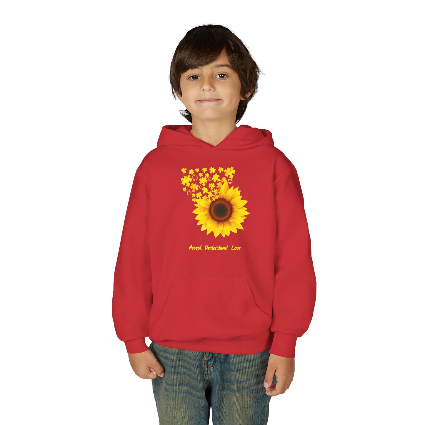 Sunflower Love Youth Heavy Blend Hoodie