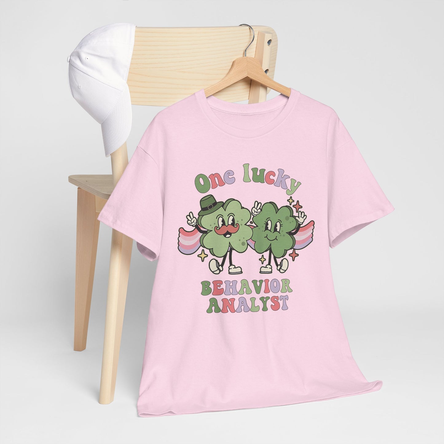 One Lucky Behavior Analyst T-Shirt — St. Patrick’s Day Shamrock ABA Shirt