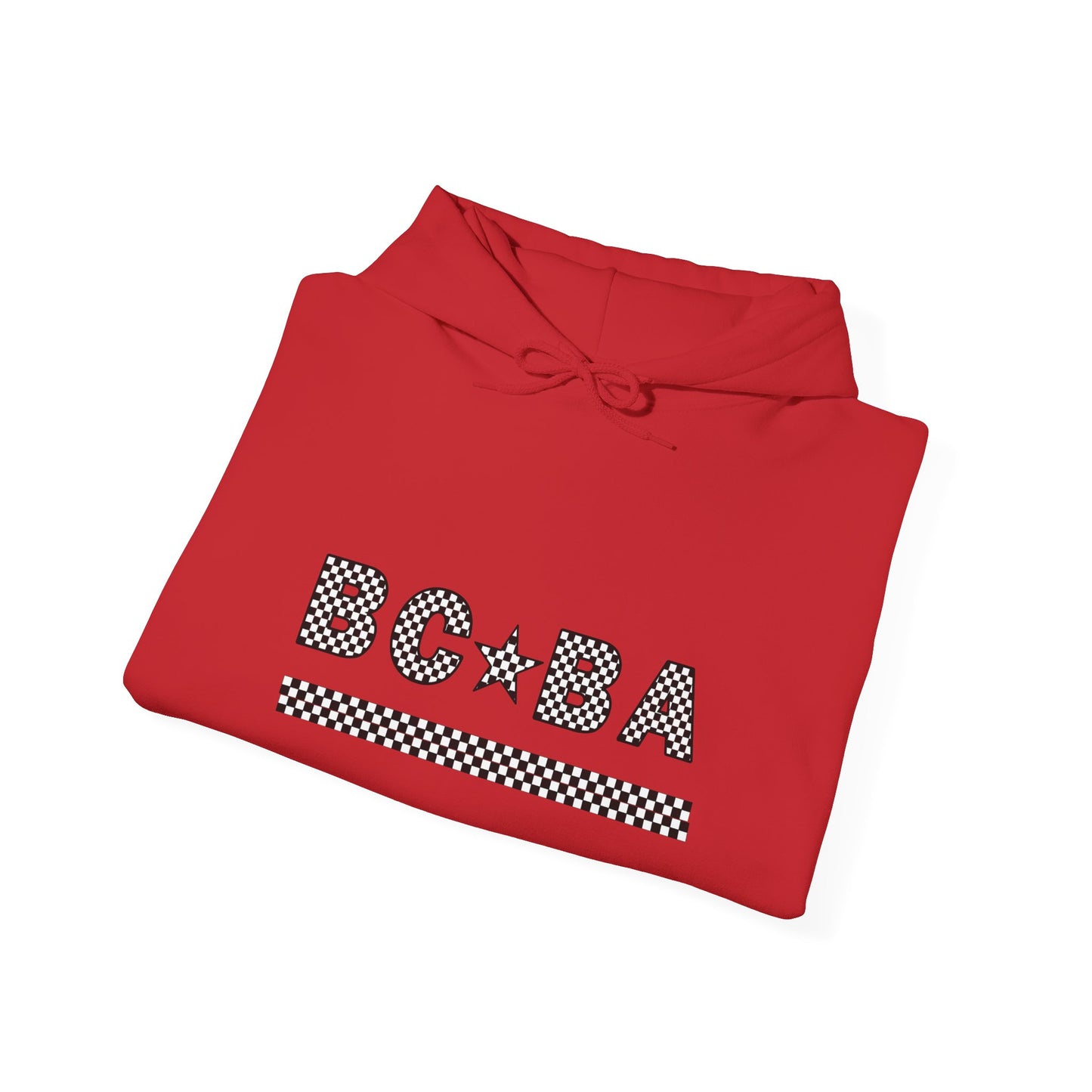BCBA Star Checkered Hooded Sweatshirt