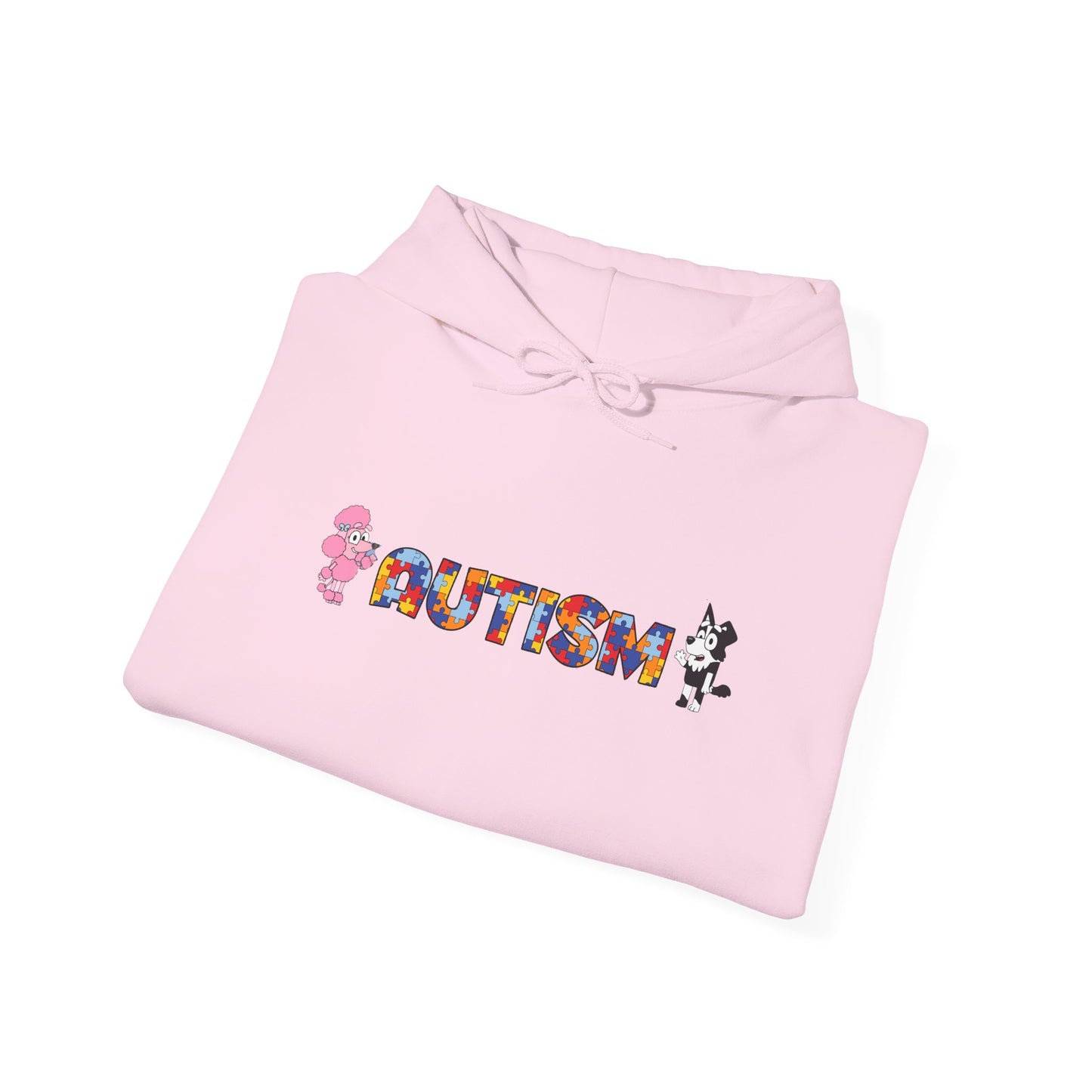 Autism Awareness Puzzle Heart Hoodie – Support Autism Advocacy Sweatshirt