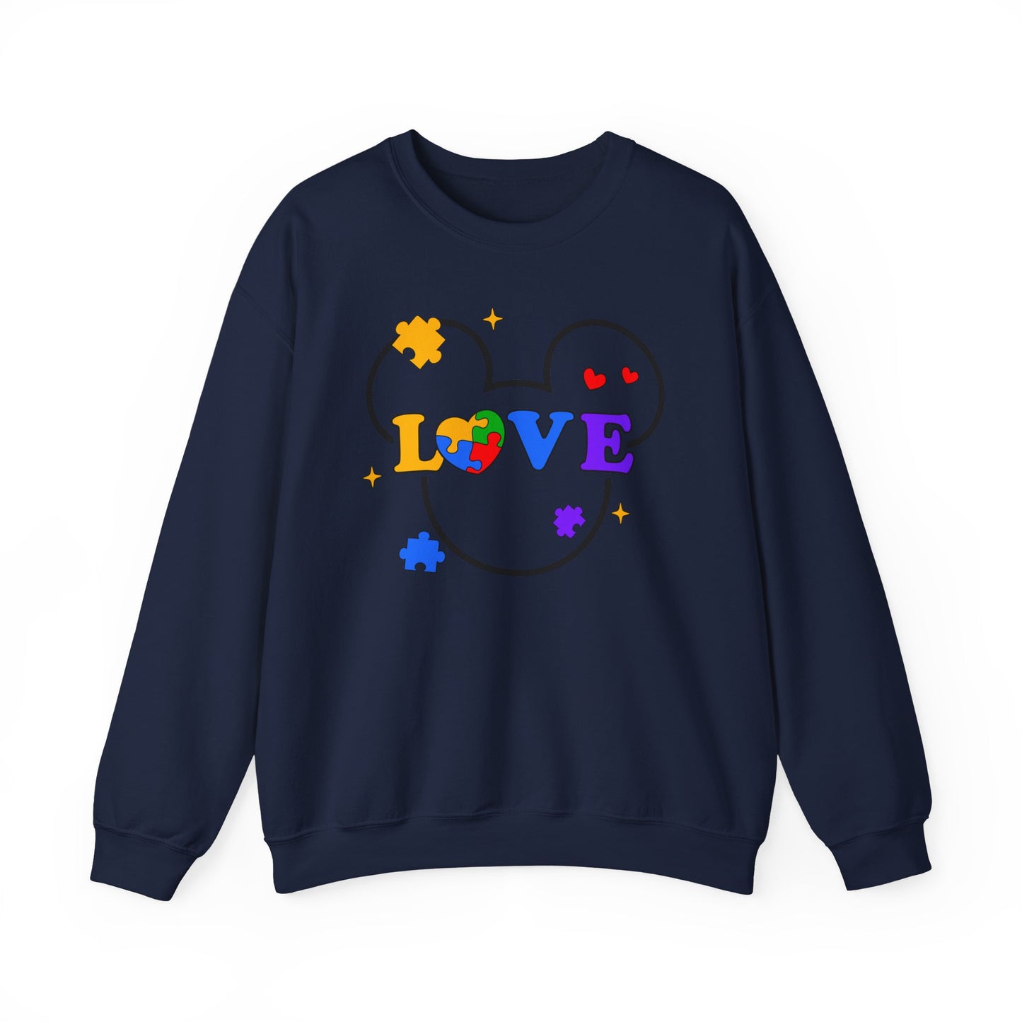 Love Puzzle Crewneck Sweatshirt
