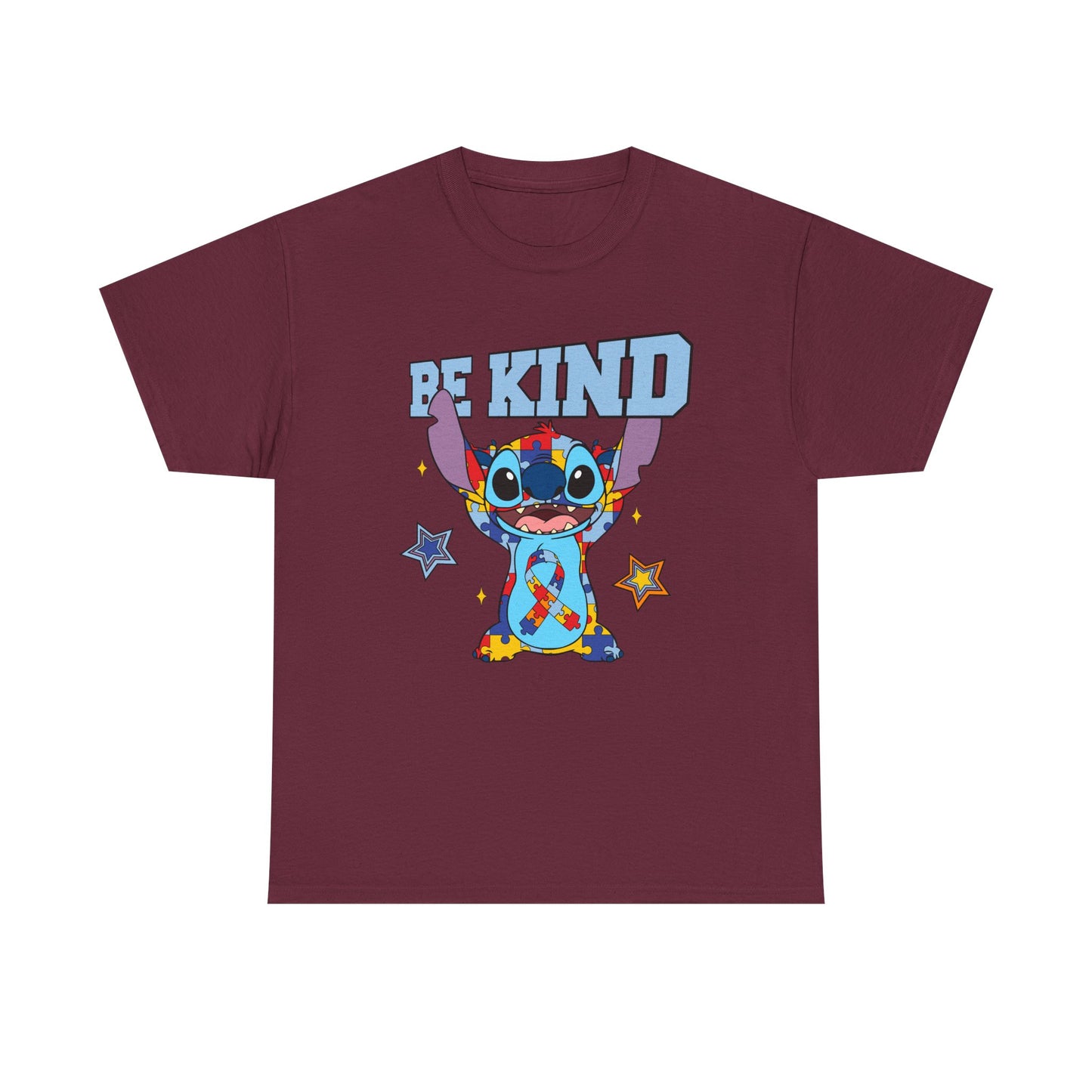 Be Kind Graphic Tee — Cute Stitch Character T‑Shirt for Kids & Fans