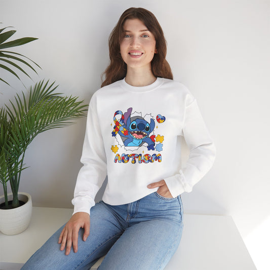 Autism Puzzle Crewneck Sweatshirt