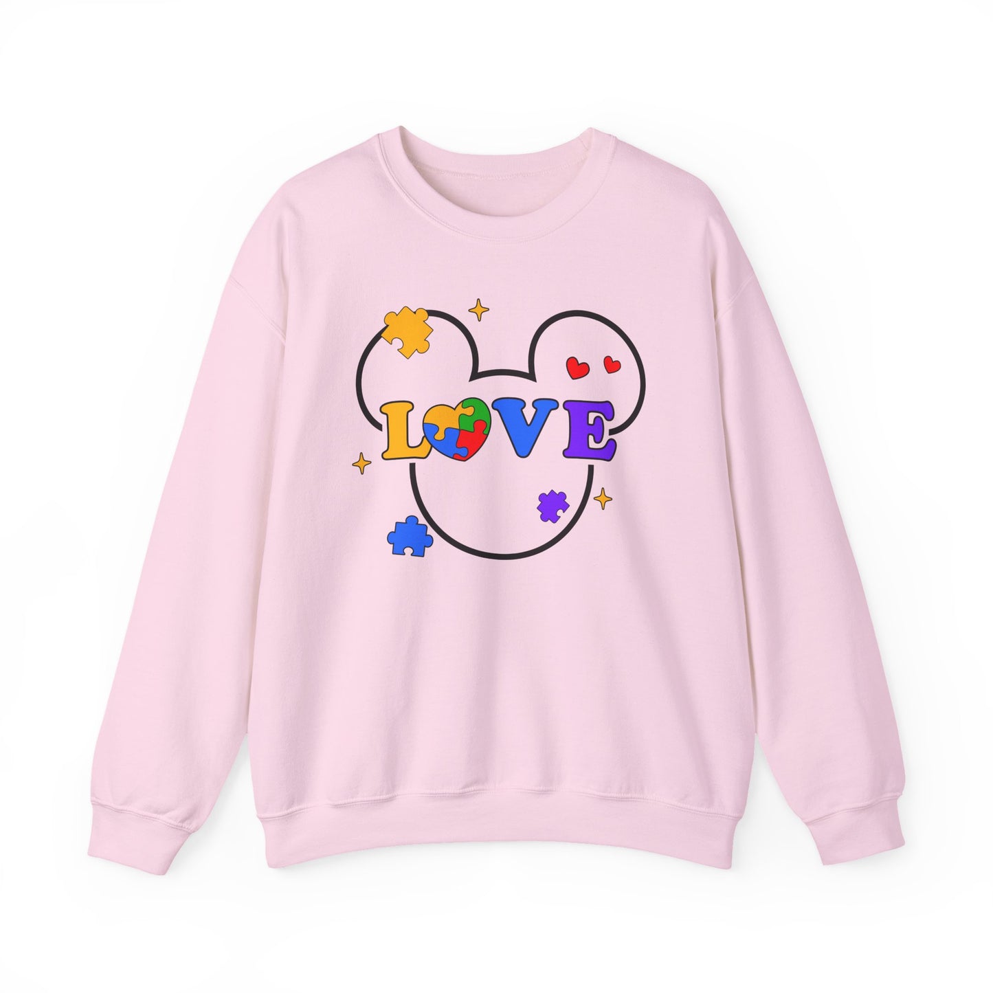 Love Puzzle Crewneck Sweatshirt