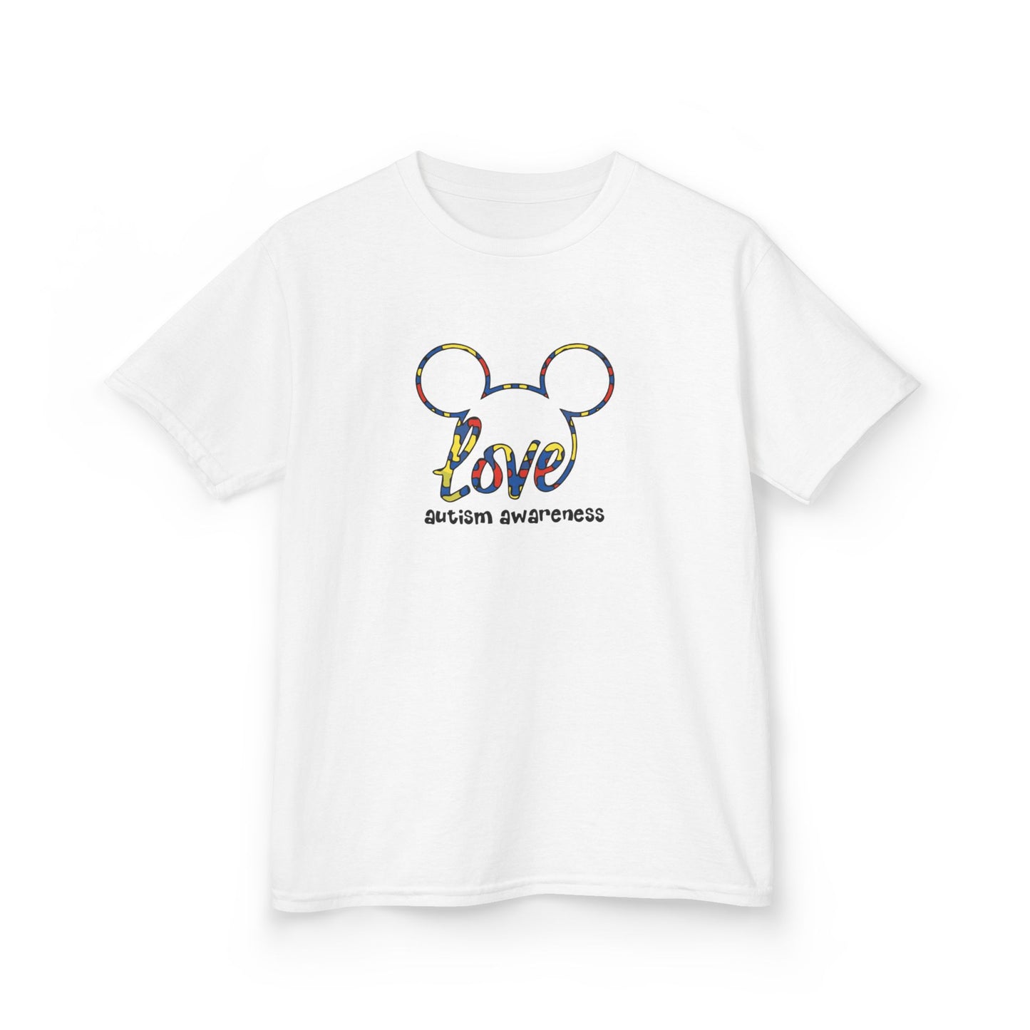 Autism Awareness Kids Tee - Love Design