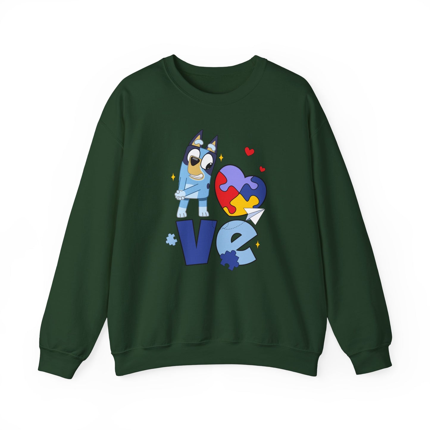 Love Puzzle Crewneck Sweatshirt