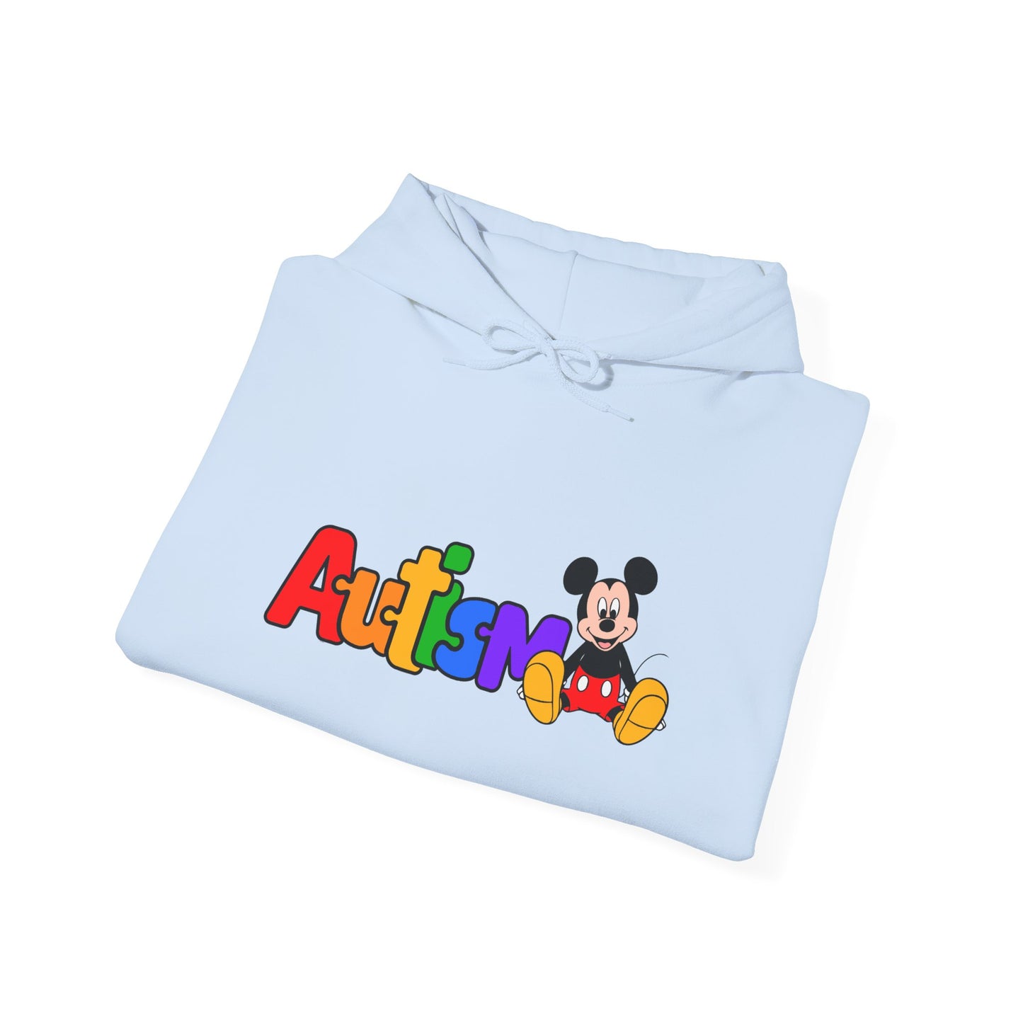 Autism Pride Hoodie — Colorful Puzzle Logo Sweatshirt