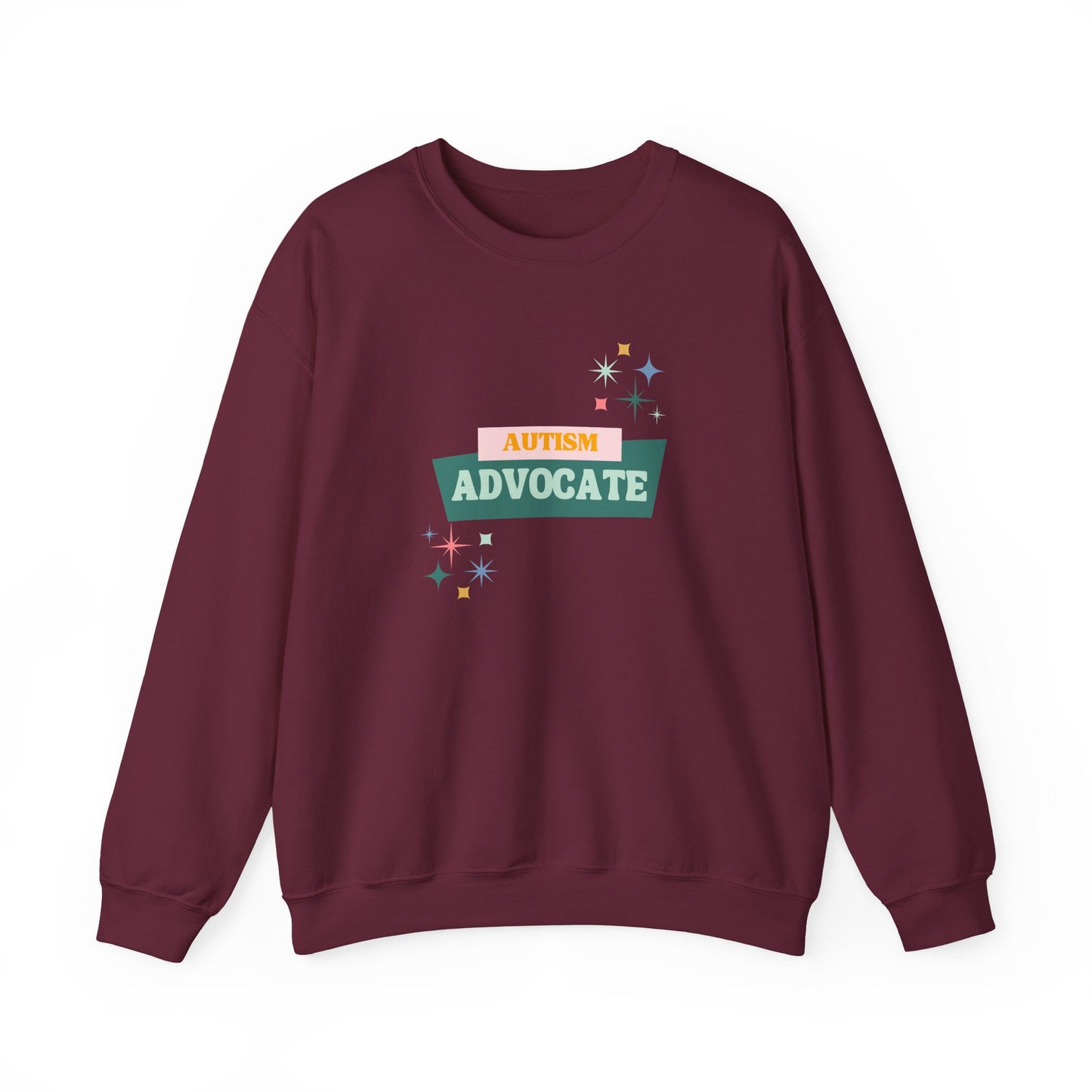 Autism Advocate Crewneck Sweatshirt — Support & Awareness Pullover