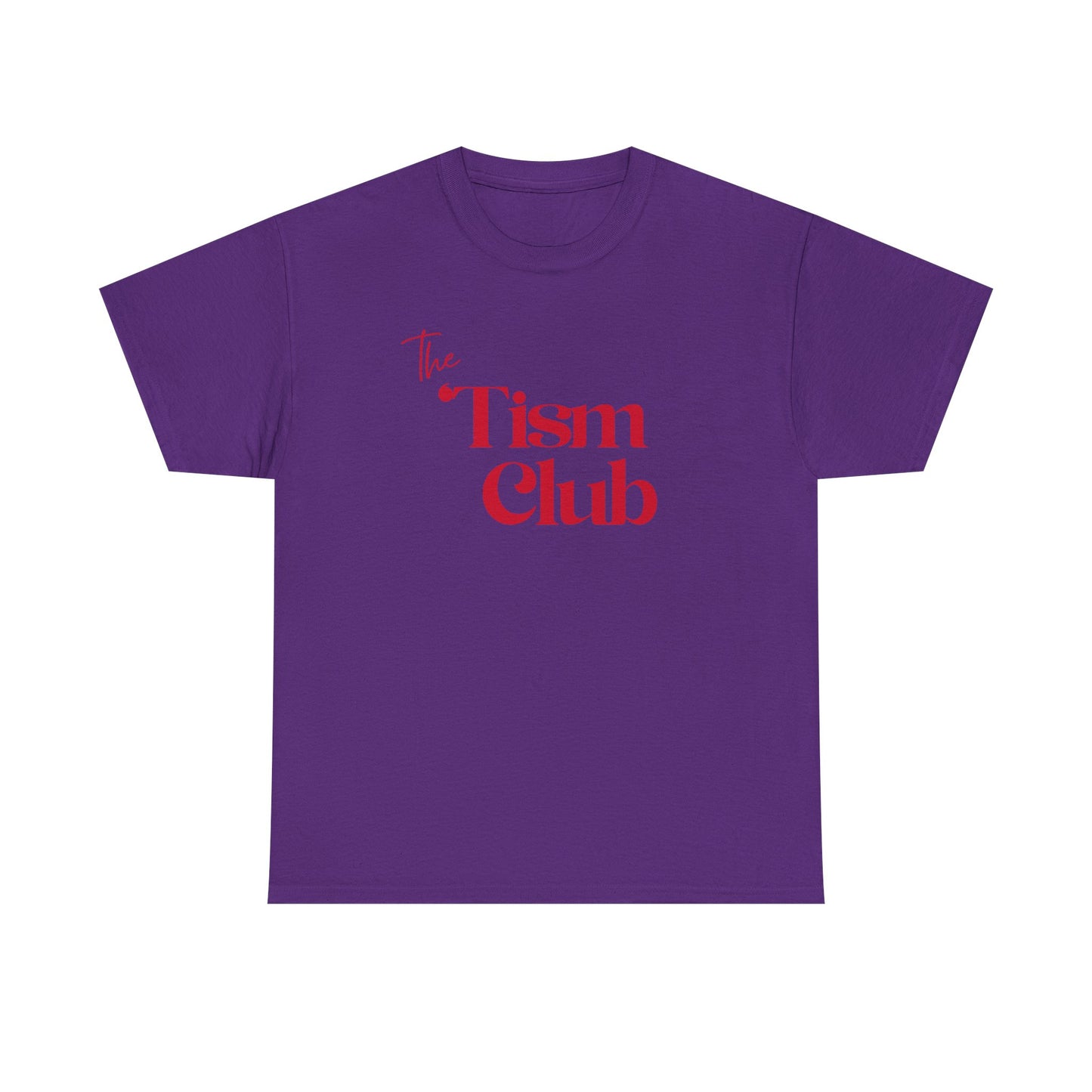 T-Shirt — "The Tism Club" Retro Script Tee