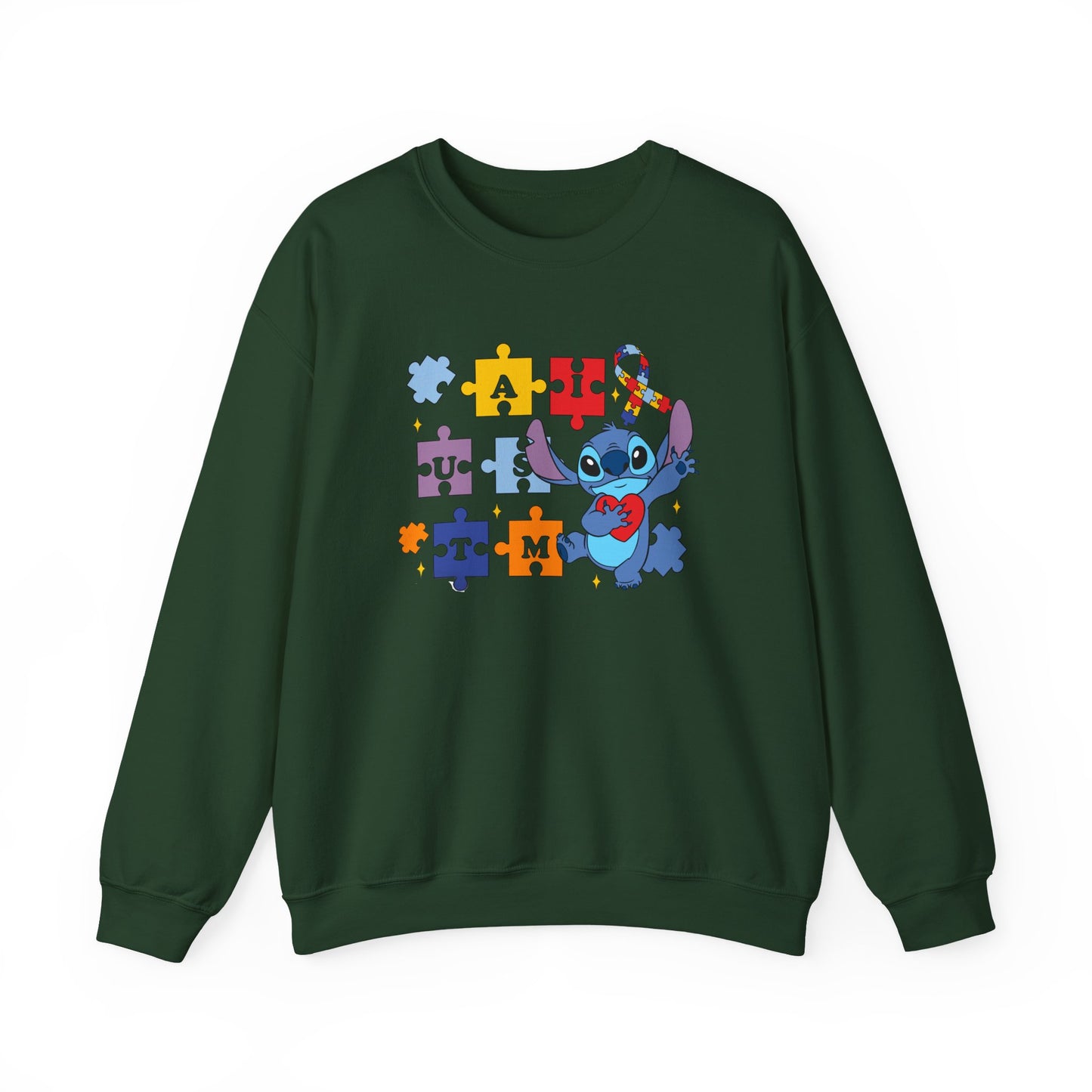 Autism Awareness Puzzle Heart Sweatshirt