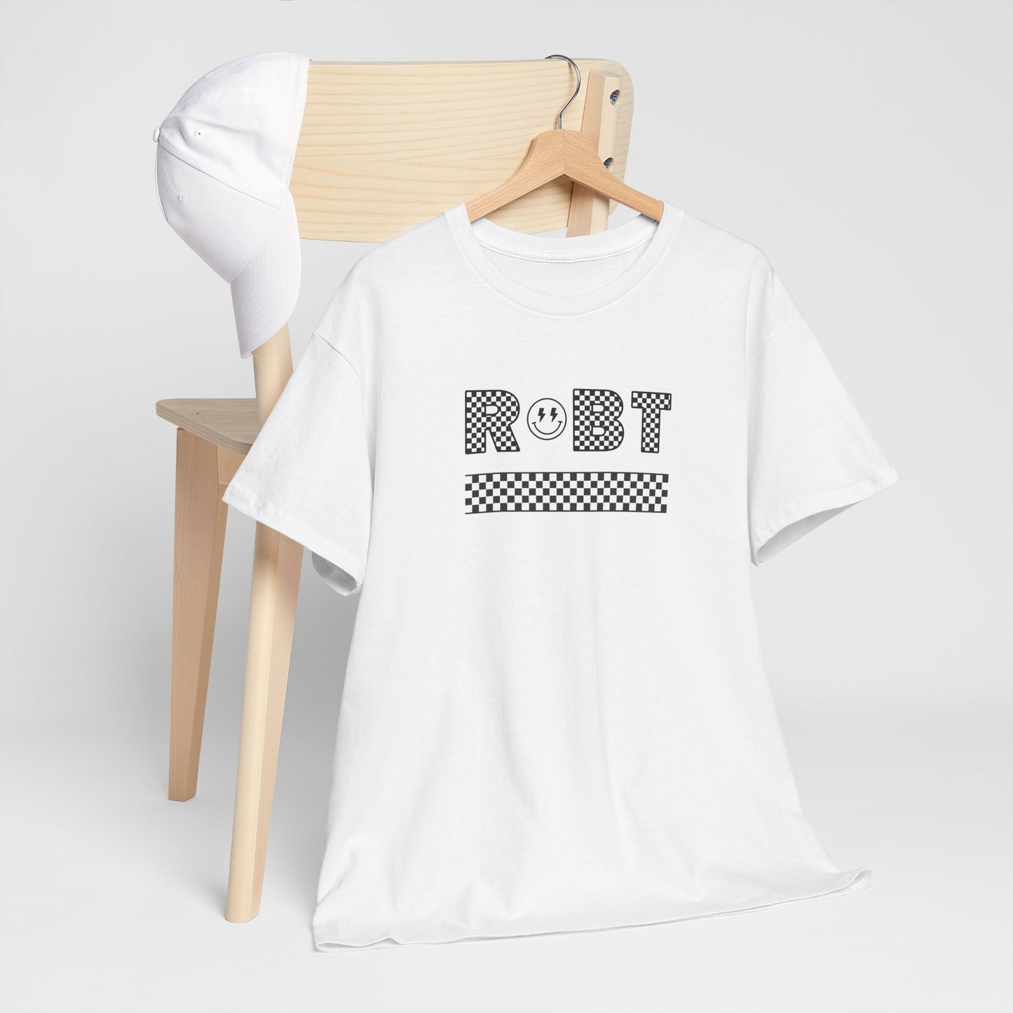 Retro Smile Graphic Unisex Heavy Cotton Tee