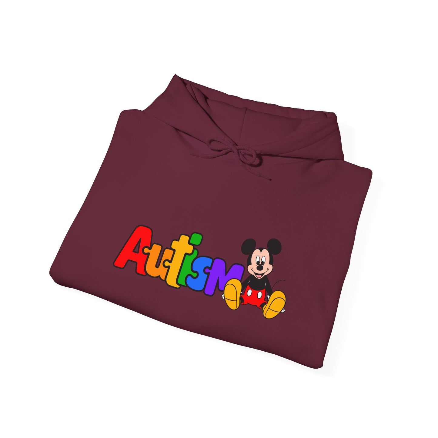 Autism Pride Hoodie — Colorful Puzzle Logo Sweatshirt
