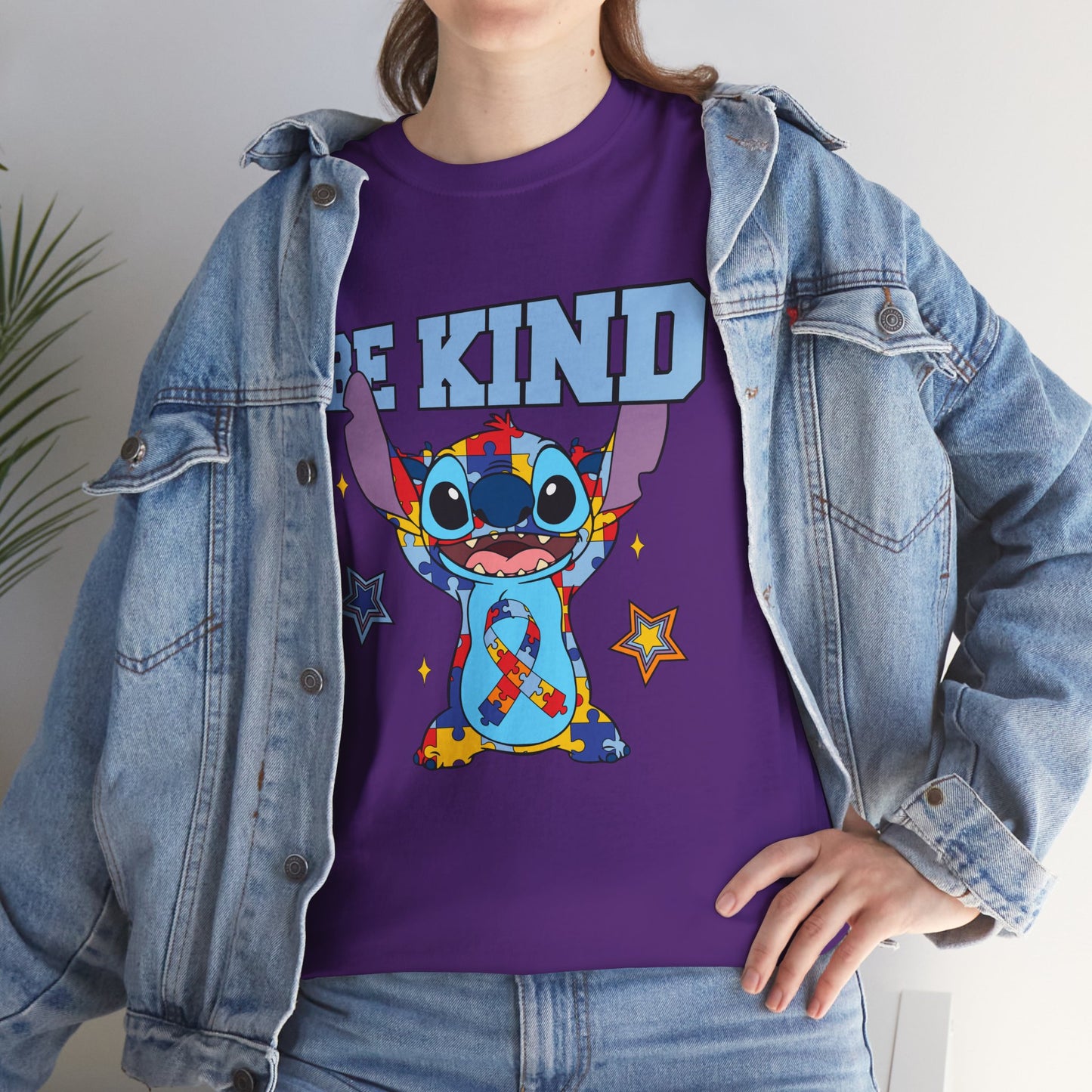 Be Kind Graphic Tee — Cute Stitch Character T‑Shirt for Kids & Fans