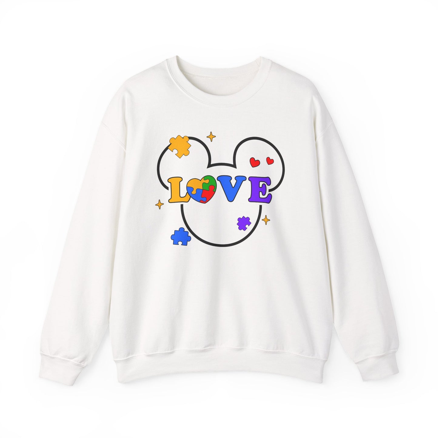 Love Puzzle Crewneck Sweatshirt