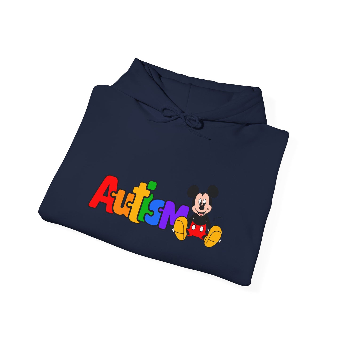 Autism Pride Hoodie — Colorful Puzzle Logo Sweatshirt
