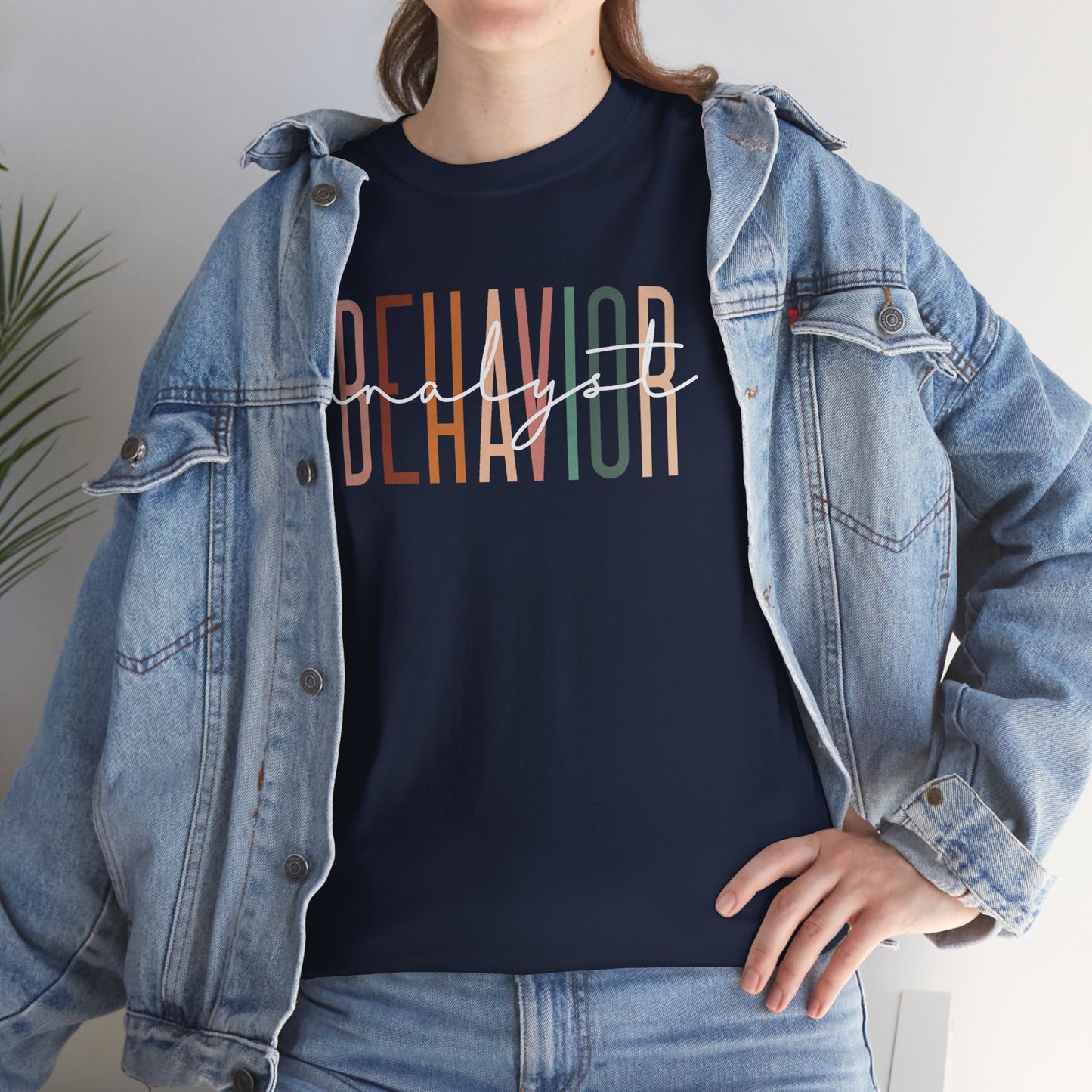 Behavior Anxious Tee — Retro Script Anxiety Awareness T-Shirt