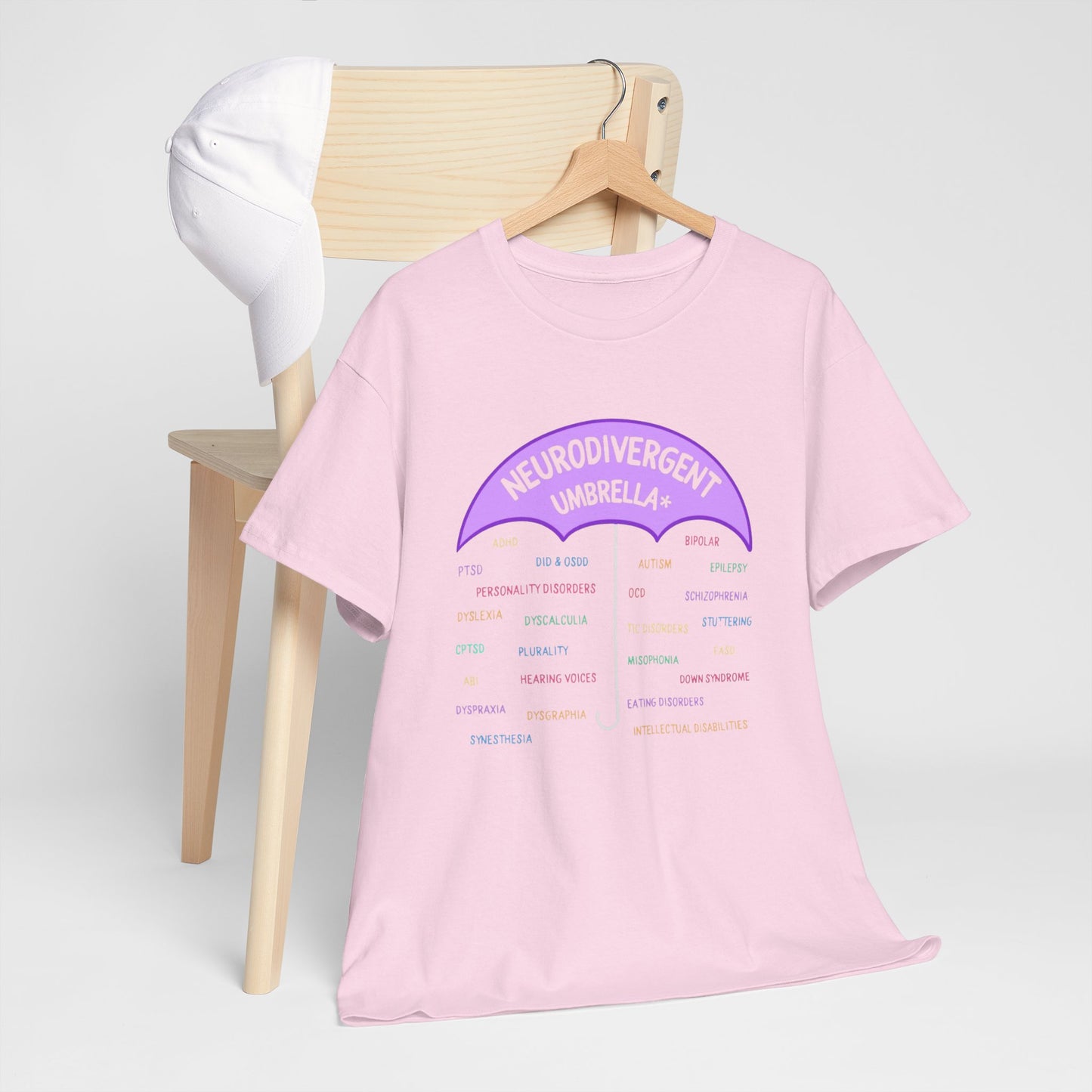 Neurodivergent Umbrella Unisex Heavy Cotton Tee