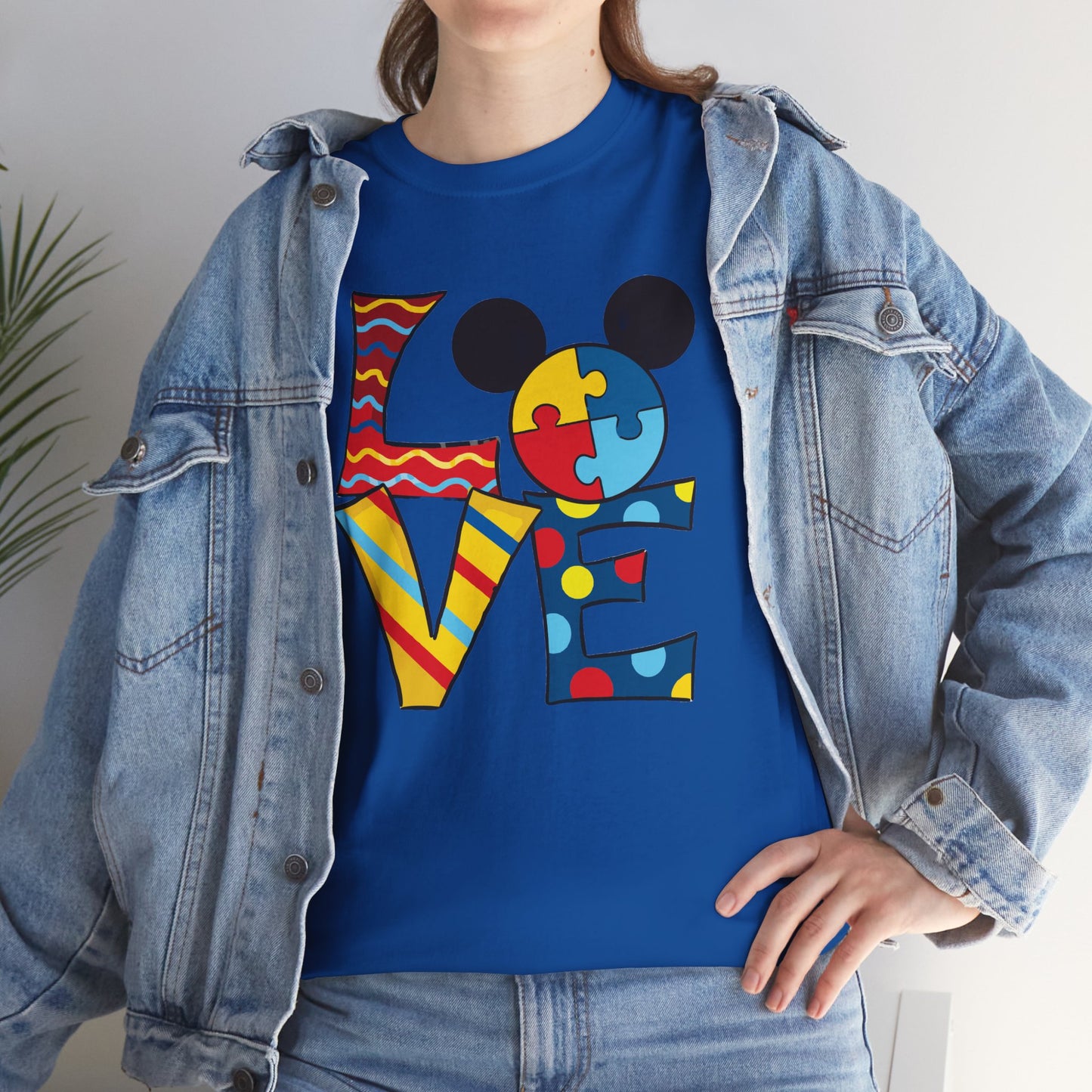 Love Mickey Autism Awareness Tee