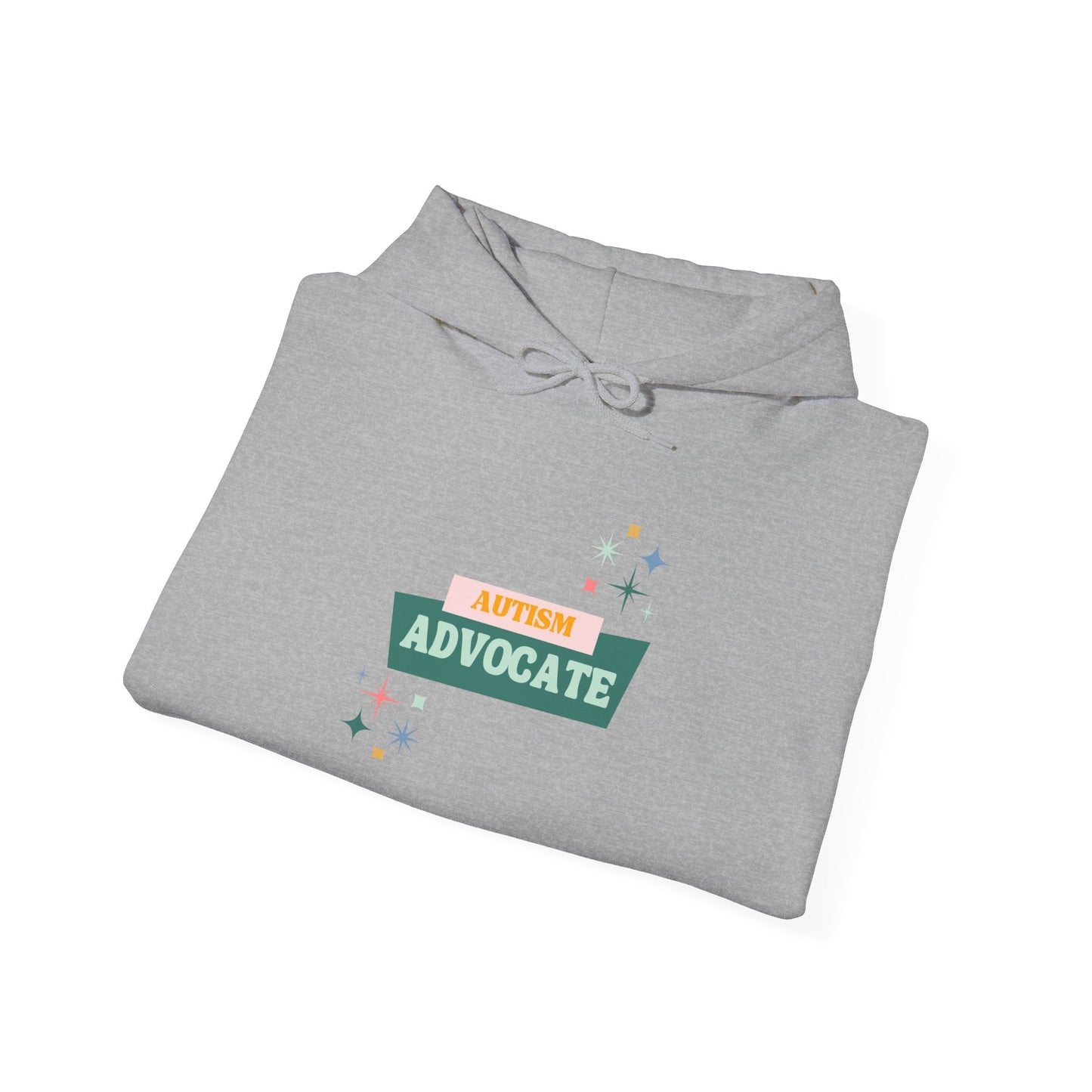 Advocate Badge Hoodie — Autism Advocate Graphic Pullover
