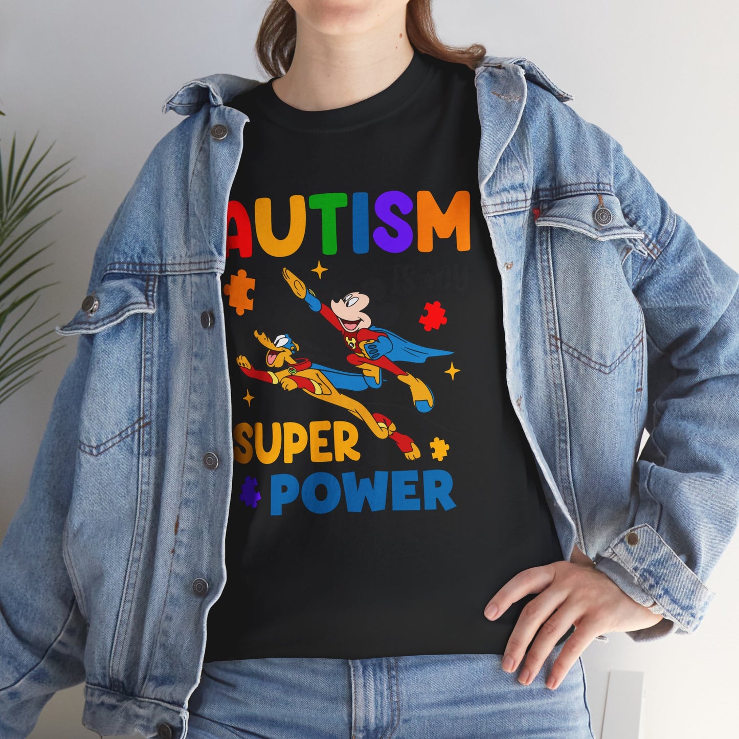Autism Is My Superpower Tee — Colorful Autism Awareness Kids Shirt