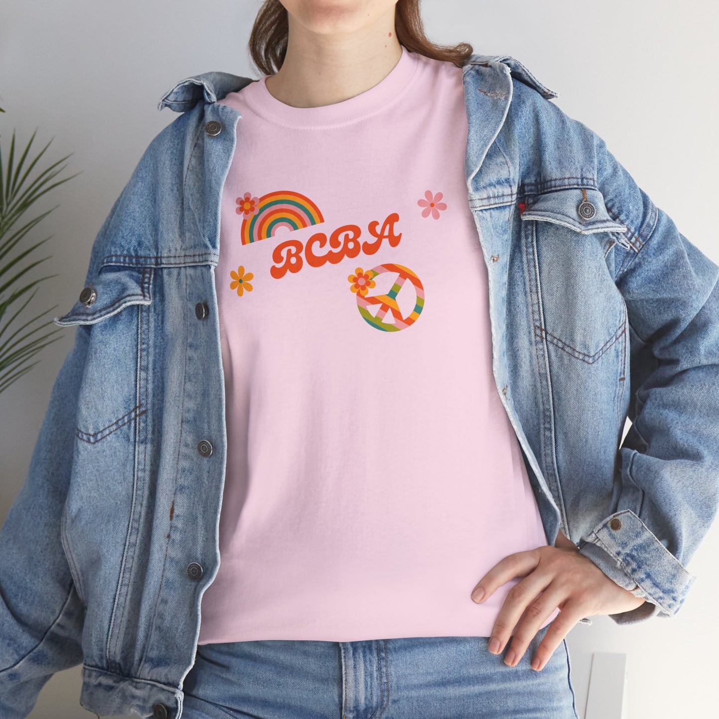 Retro Rainbow Peace Tee, Unisex Cotton T-Shirt, Vintage Graphic Shirt, Festival Wear, Summer Fashion, Gift for Friends