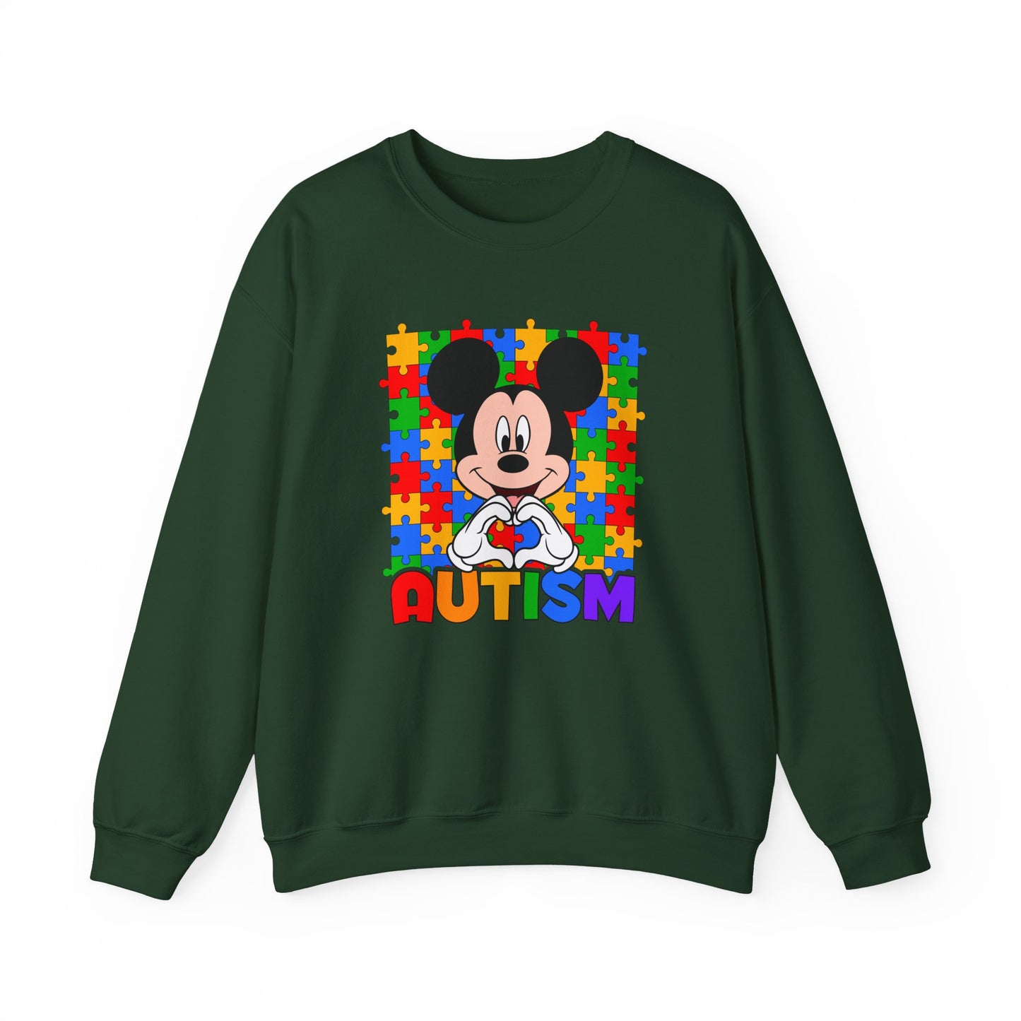 Autism Puzzle Crewneck Sweatshirt