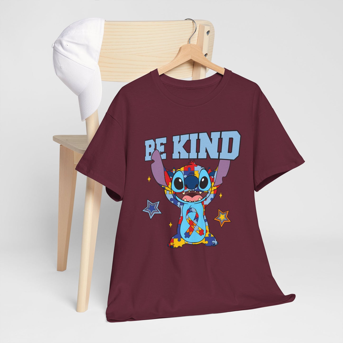 Be Kind Graphic Tee — Cute Stitch Character T‑Shirt for Kids & Fans