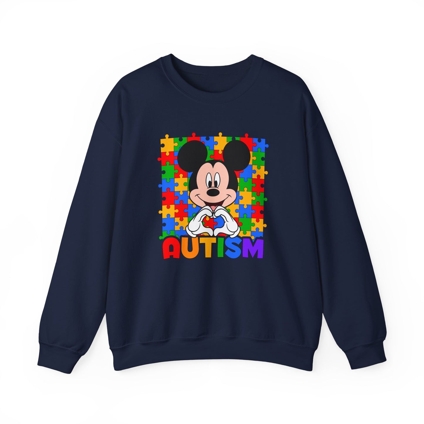Autism Puzzle Crewneck Sweatshirt