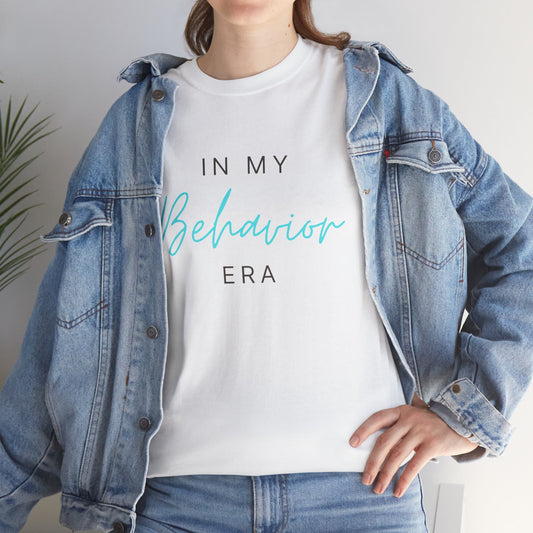 In My Behavior Era Unisex Heavy Cotton Tee - Trendy Graphic T-Shirt for Everyday Comfort