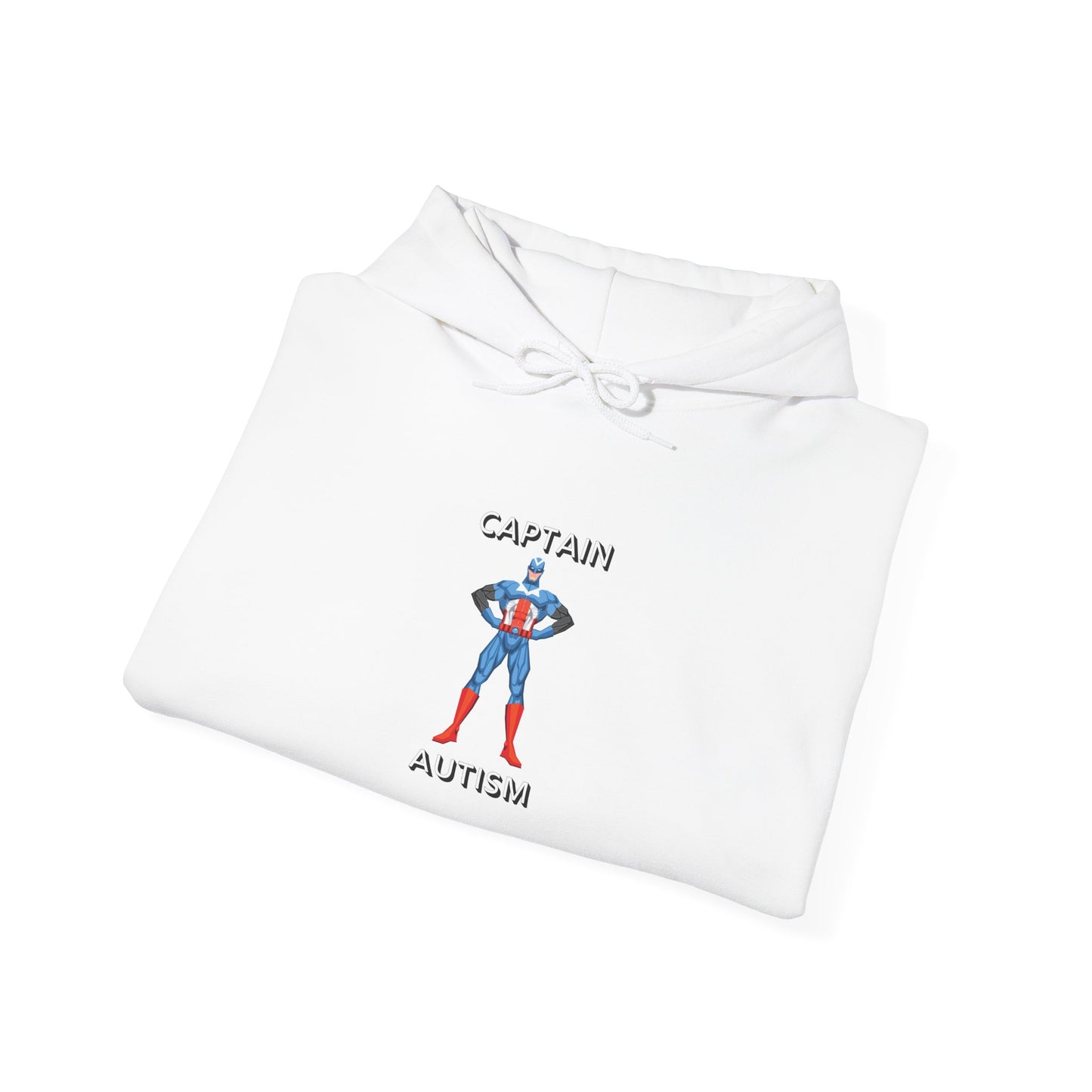 Captain Autism Hooded Sweatshirt