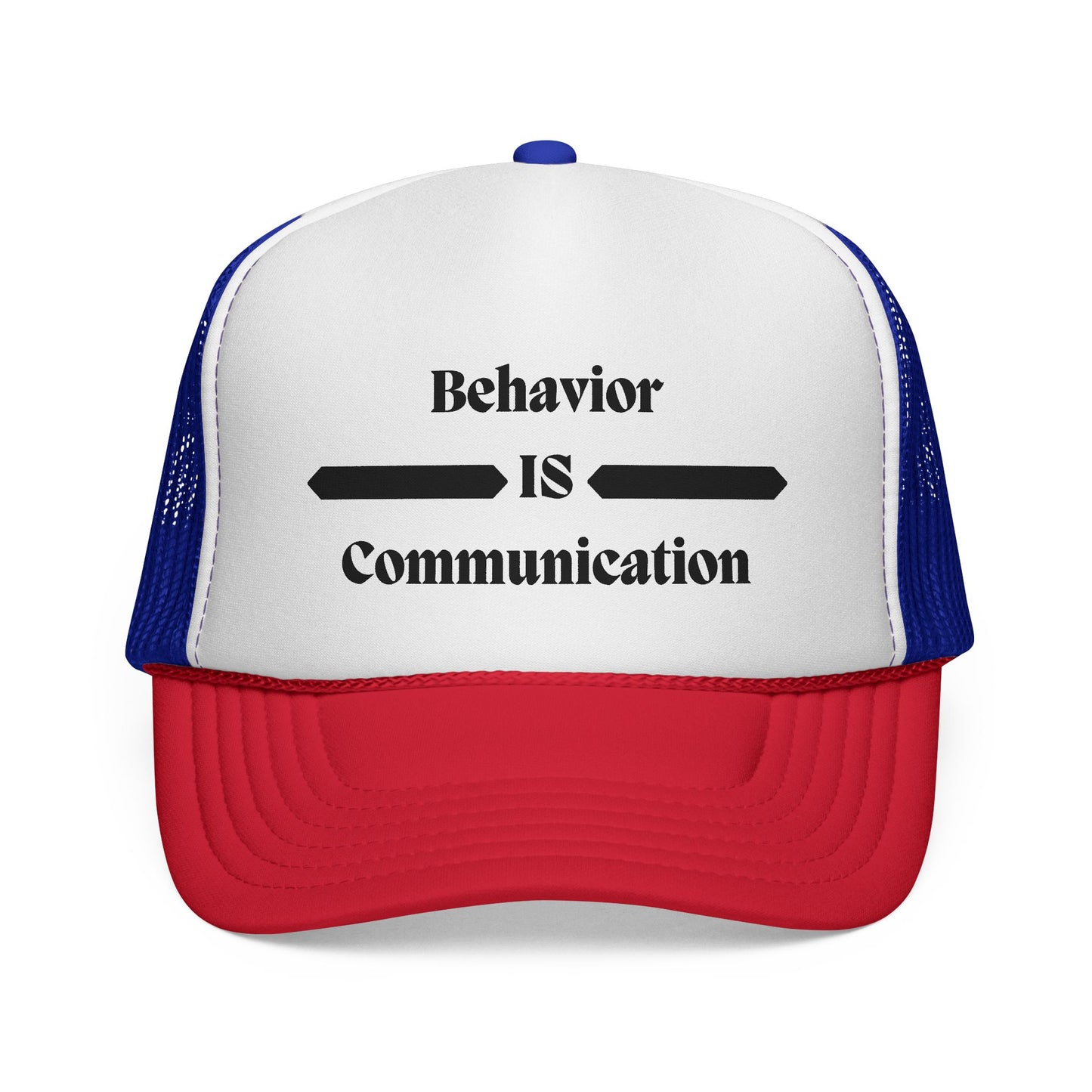 Trucker Cap — "Behavior IS Communication" Mesh Hat for Behavior Analysts & Therapists