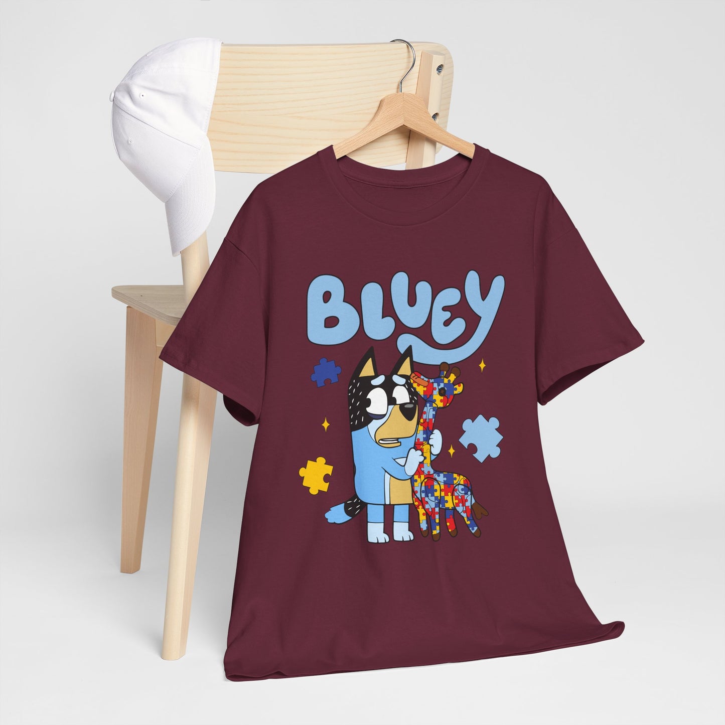 Bluey and Bingo Cartoon Dog T-Shirt — Cute Kids’ Blue Heeler Tee