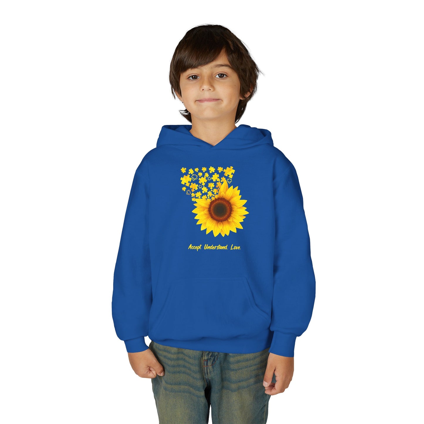 Sunflower Love Youth Heavy Blend Hoodie