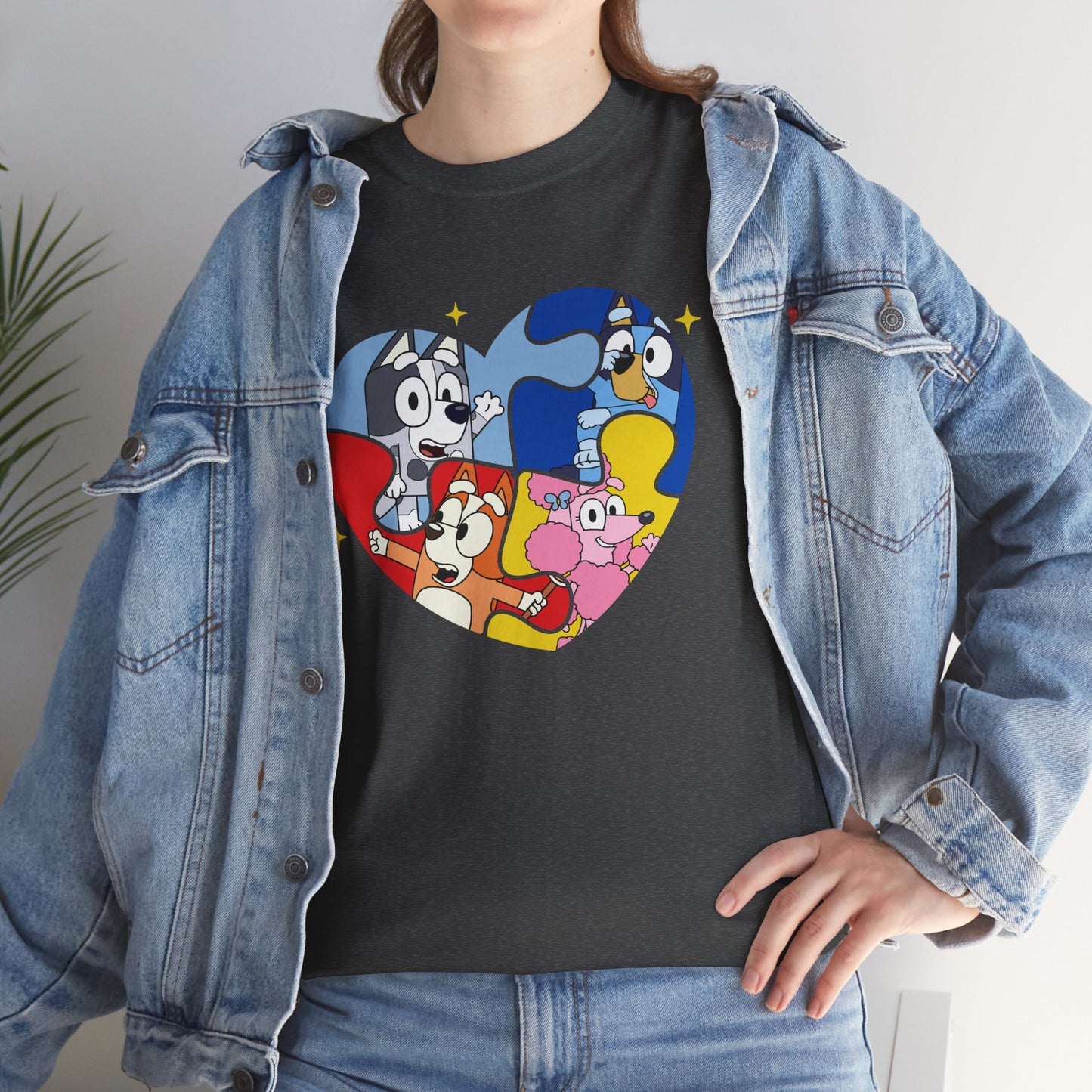 Cartoon Heart Characters T-Shirt — Cute Colorful Kids’ Graphic Tee