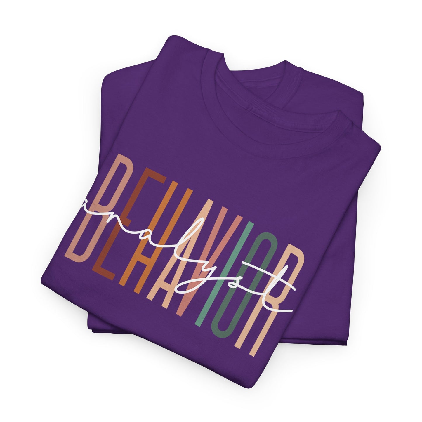 Behavior Anxious Tee — Retro Script Anxiety Awareness T-Shirt